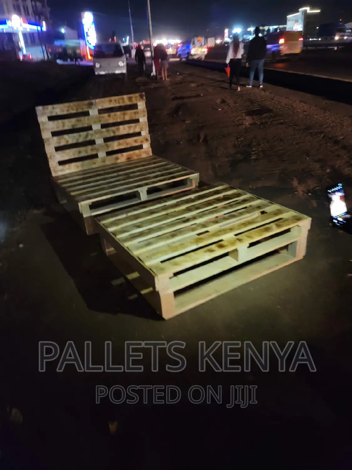 4*6 Pallet Bed- Detachable and Blazed Pallet Bed .(EN#5R,02)