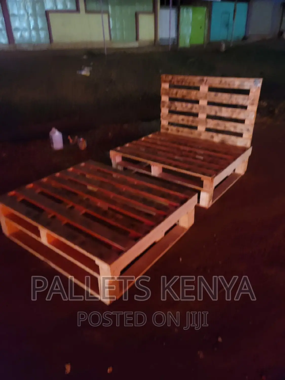 Pallet Bed- 4*6 Detachable and Blazed Pallet Bed. (EN#6R,02)