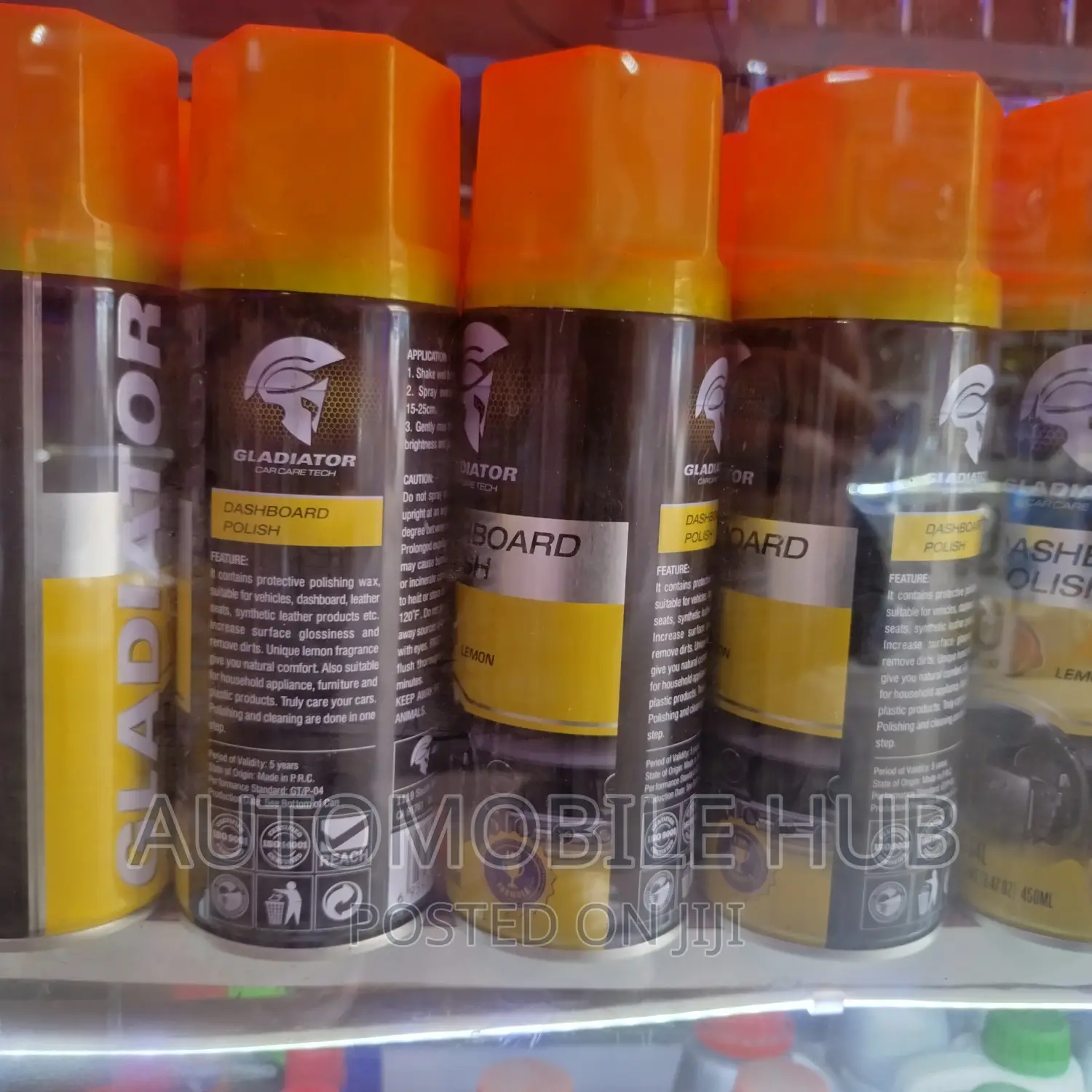 Lemon Gladiator Dashboard Spray