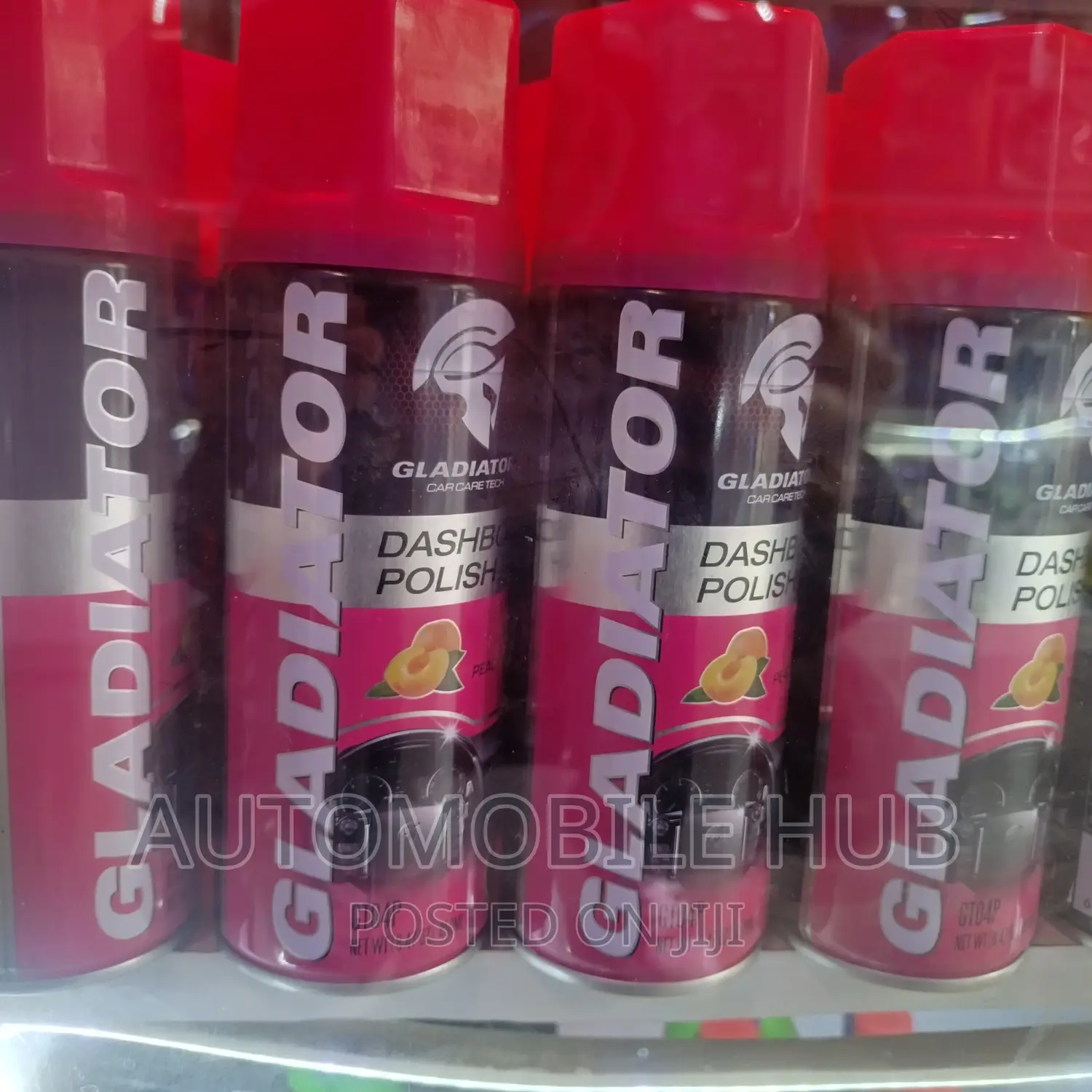 Peach Gladiator Dashboard Spray 450ml