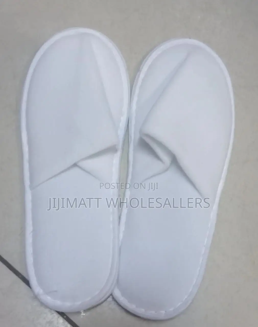 White Indoor Sandals Available