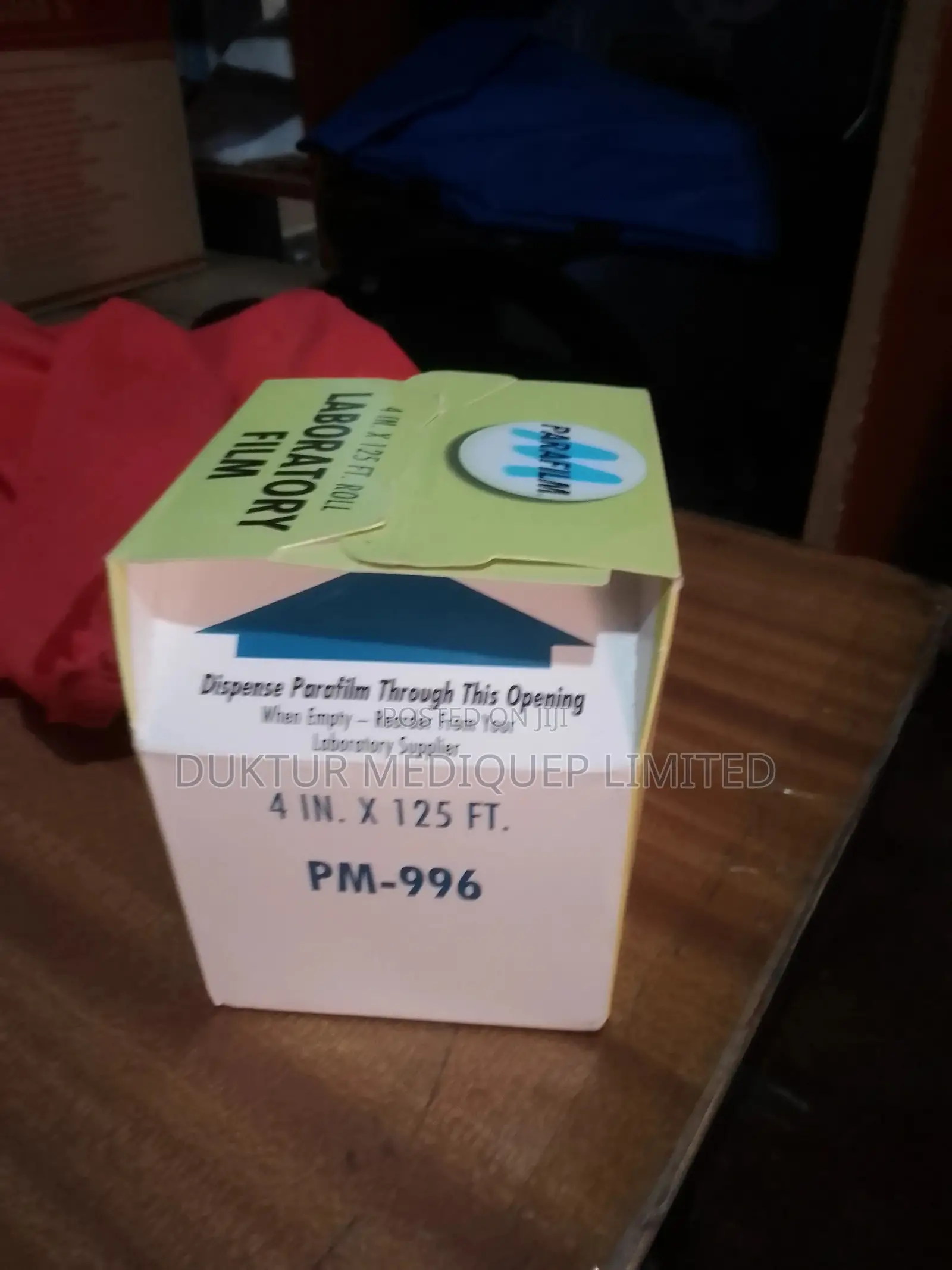 Parafilim 4 IN × 125FT Laboratory Filim
