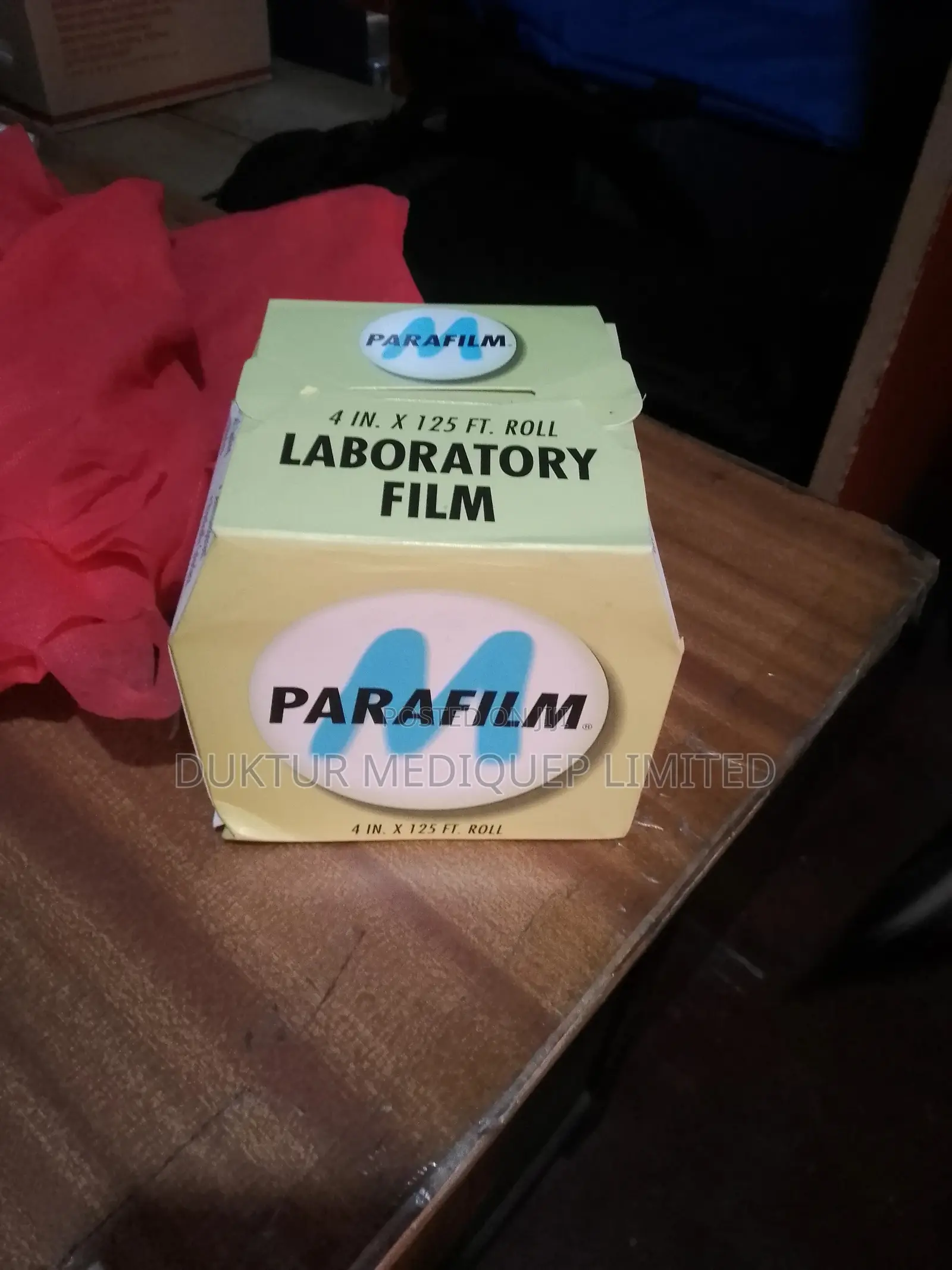 Parafilim 4 IN × 125FT Laboratory Filim