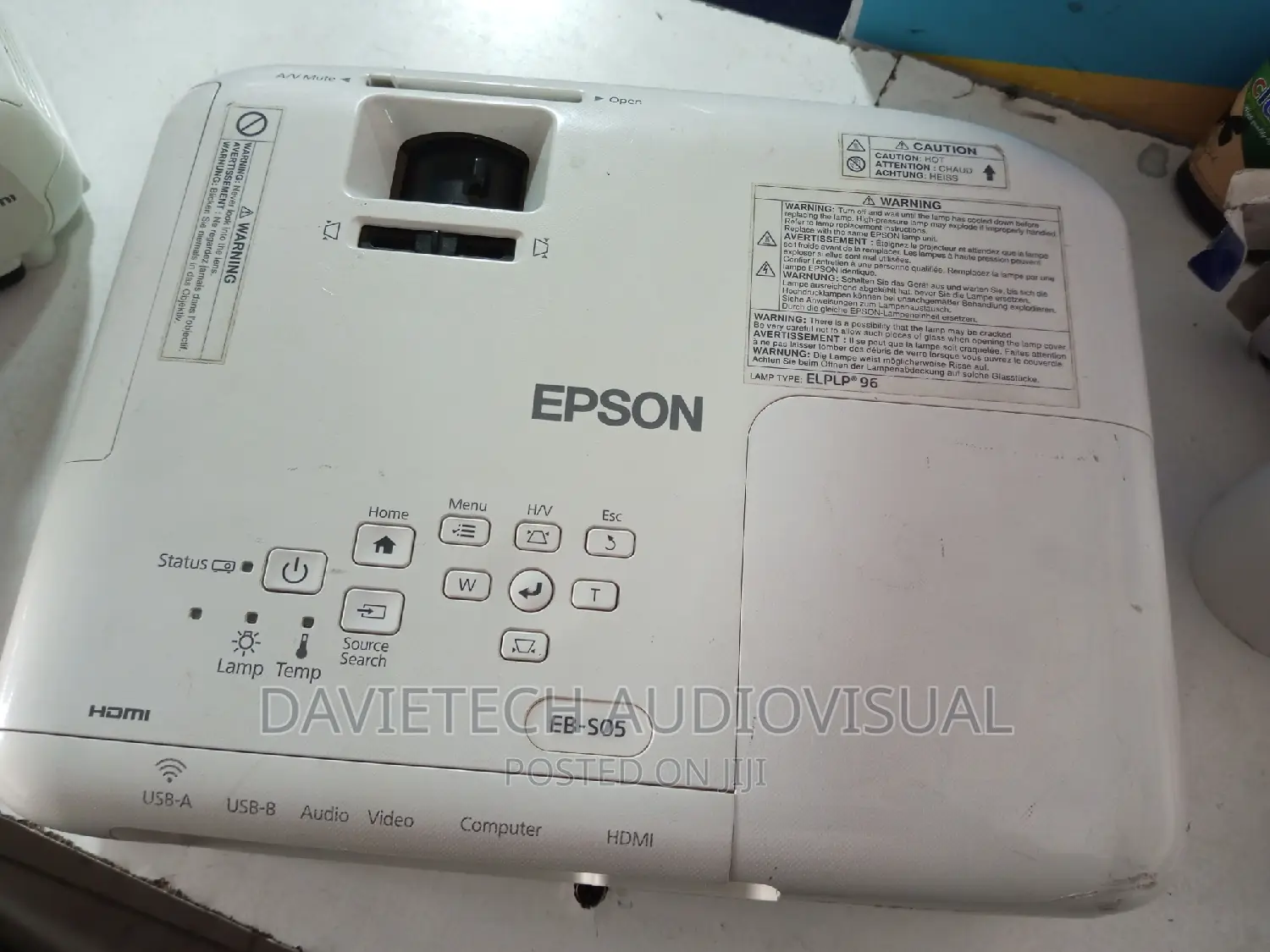 EPSON Eb S05 Projector, Exuk 