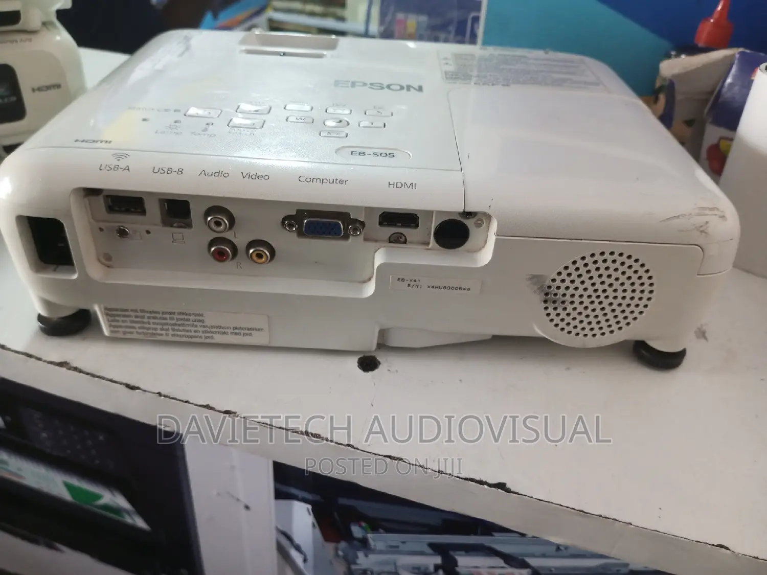 EPSON Eb S05 Projector, Exuk 