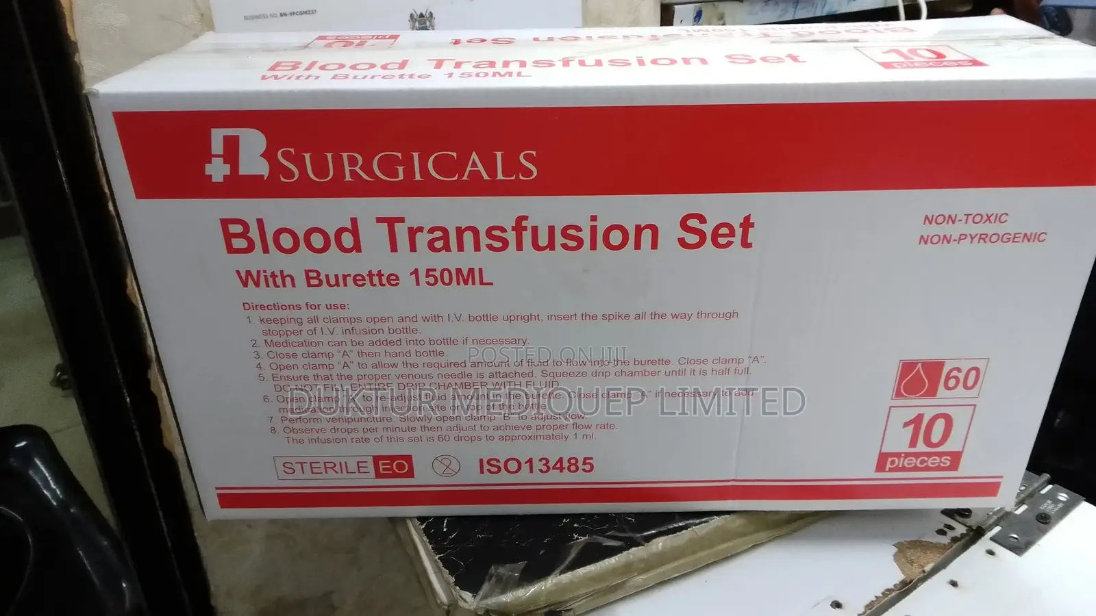 Blood Transfusion Set , A Pack Of 10pcs