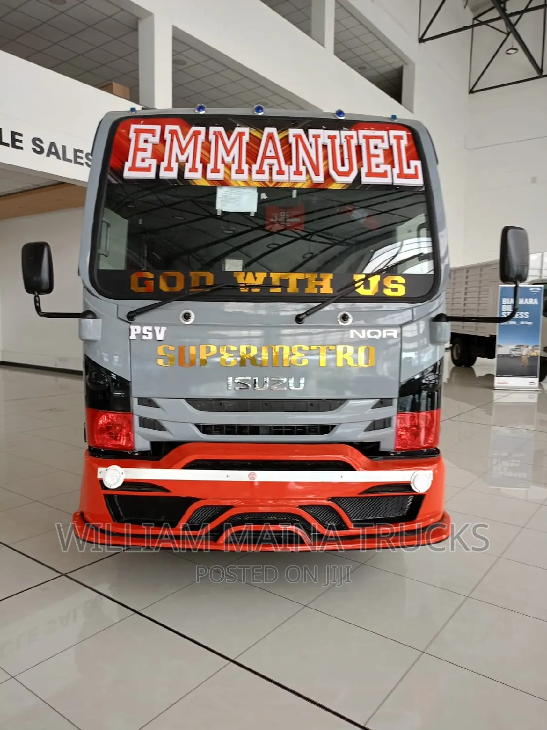 New Isuzu Executive Bus 2023 Grey