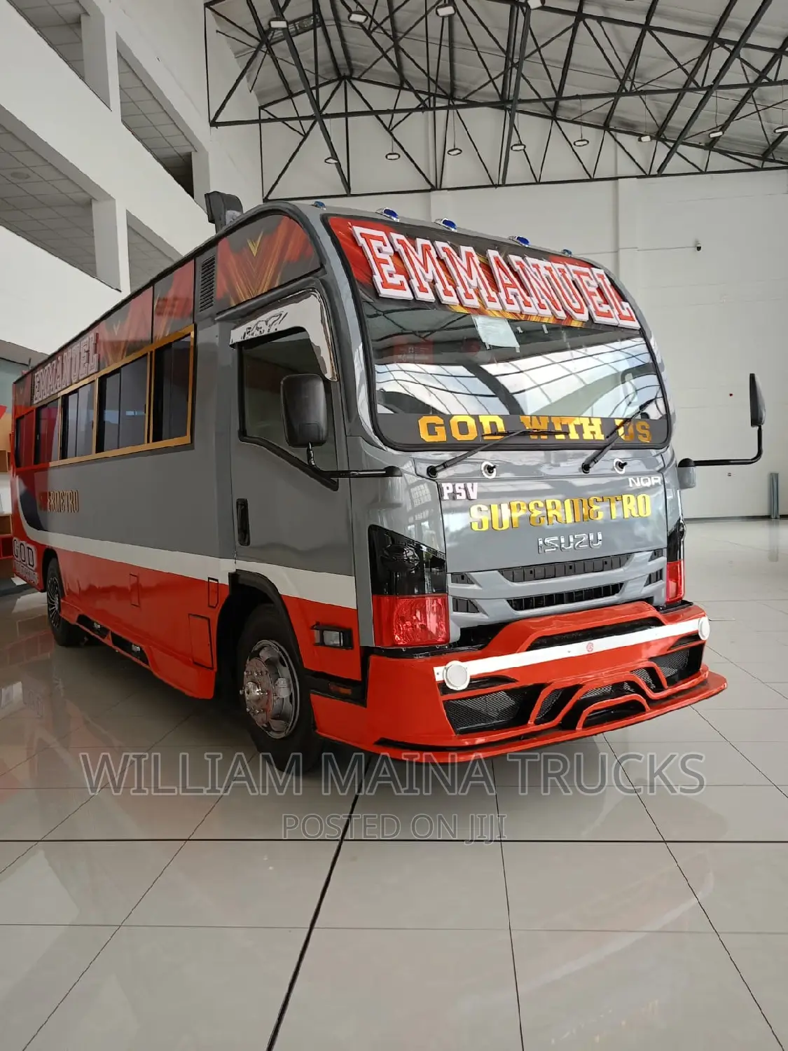 New Isuzu Executive Bus 2023 Grey
