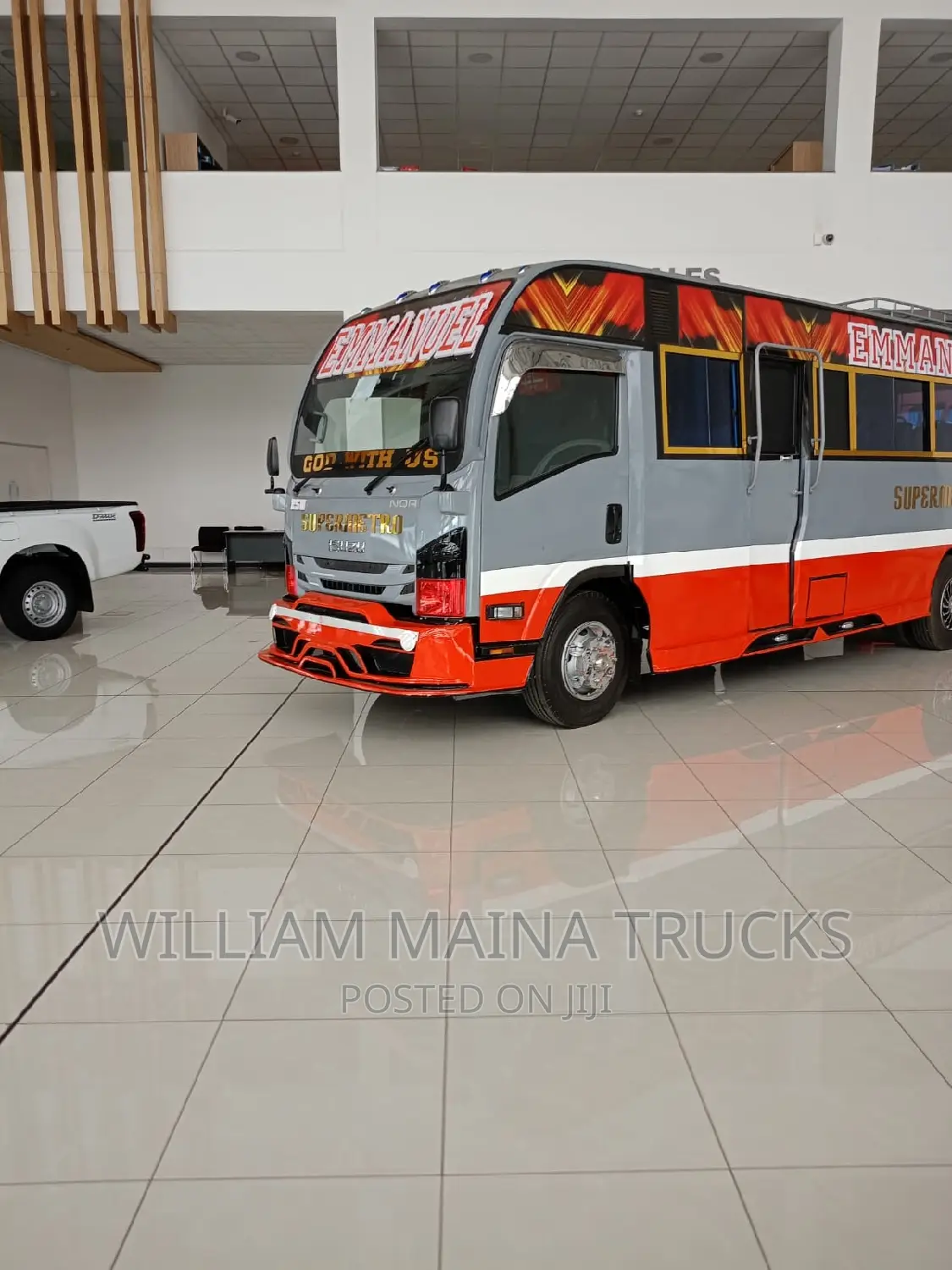 New Isuzu Executive Bus 2023 Grey