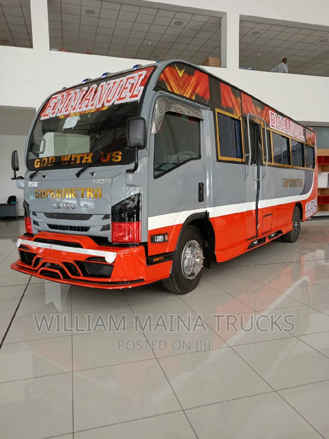New Isuzu Executive Bus 2023 Grey