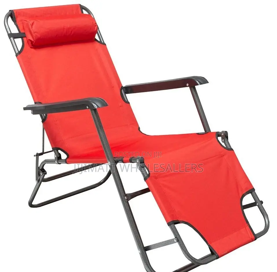 *2-in-1 Beach Lounge Chair Camping Chair