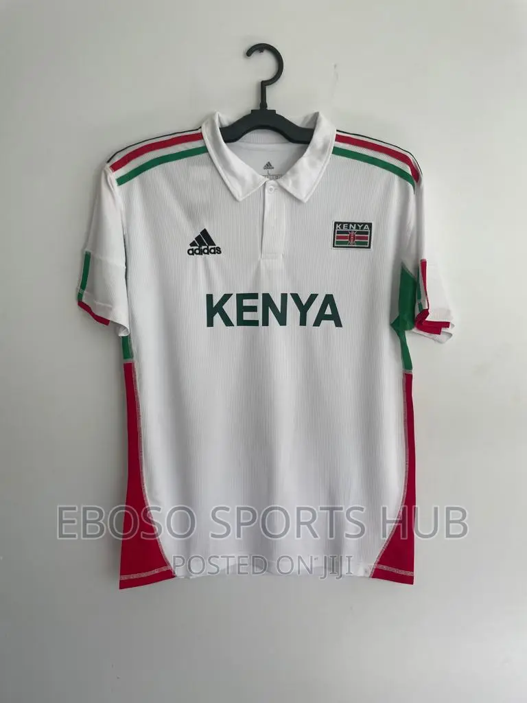 Kenya Original Football Jerseys Red and White