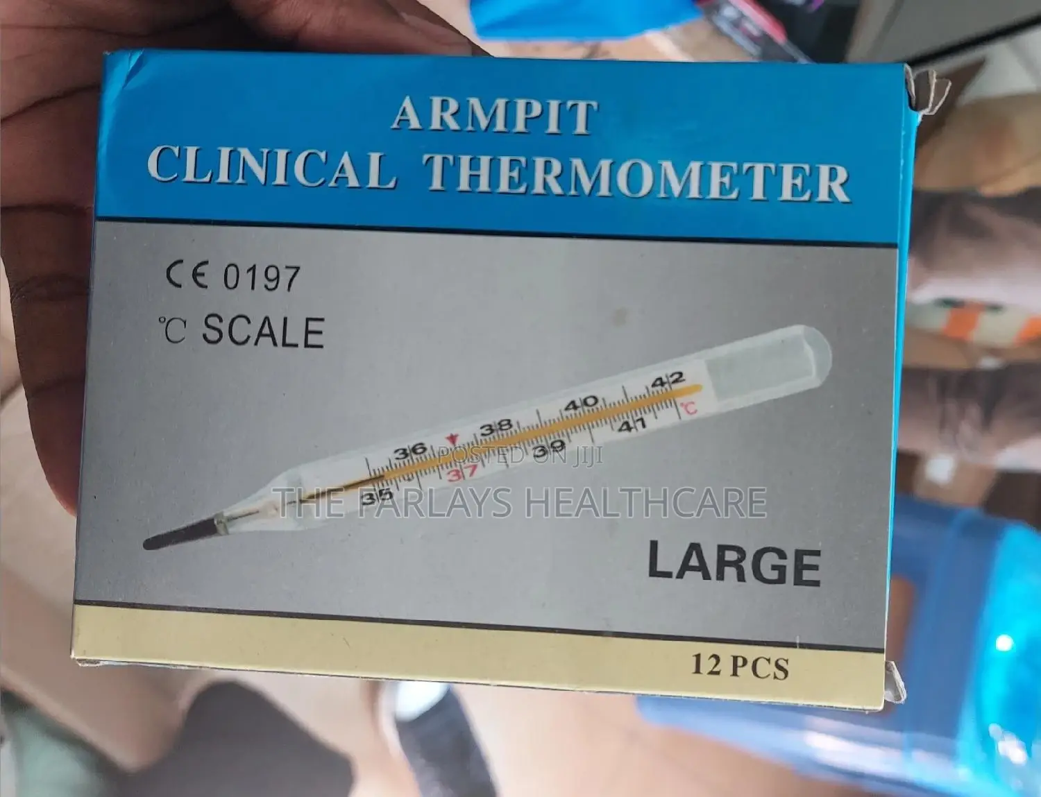 Clinical Mercury Thermometer LARGE.