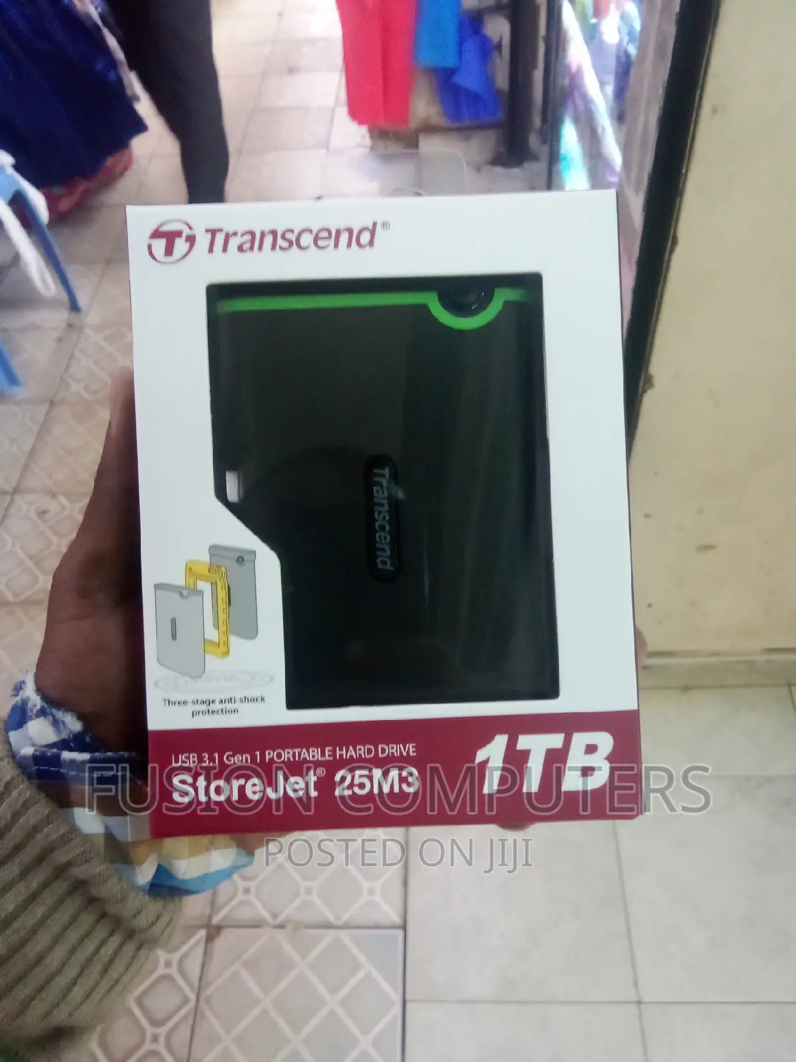 Transcend 1tb Storejet External Hard Disk