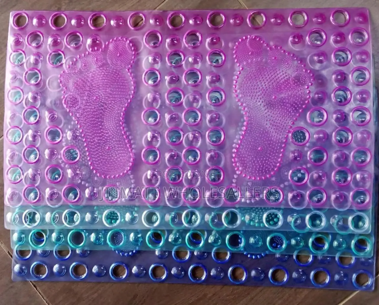 *Rectangular Anti-Slip Bathroom Mats