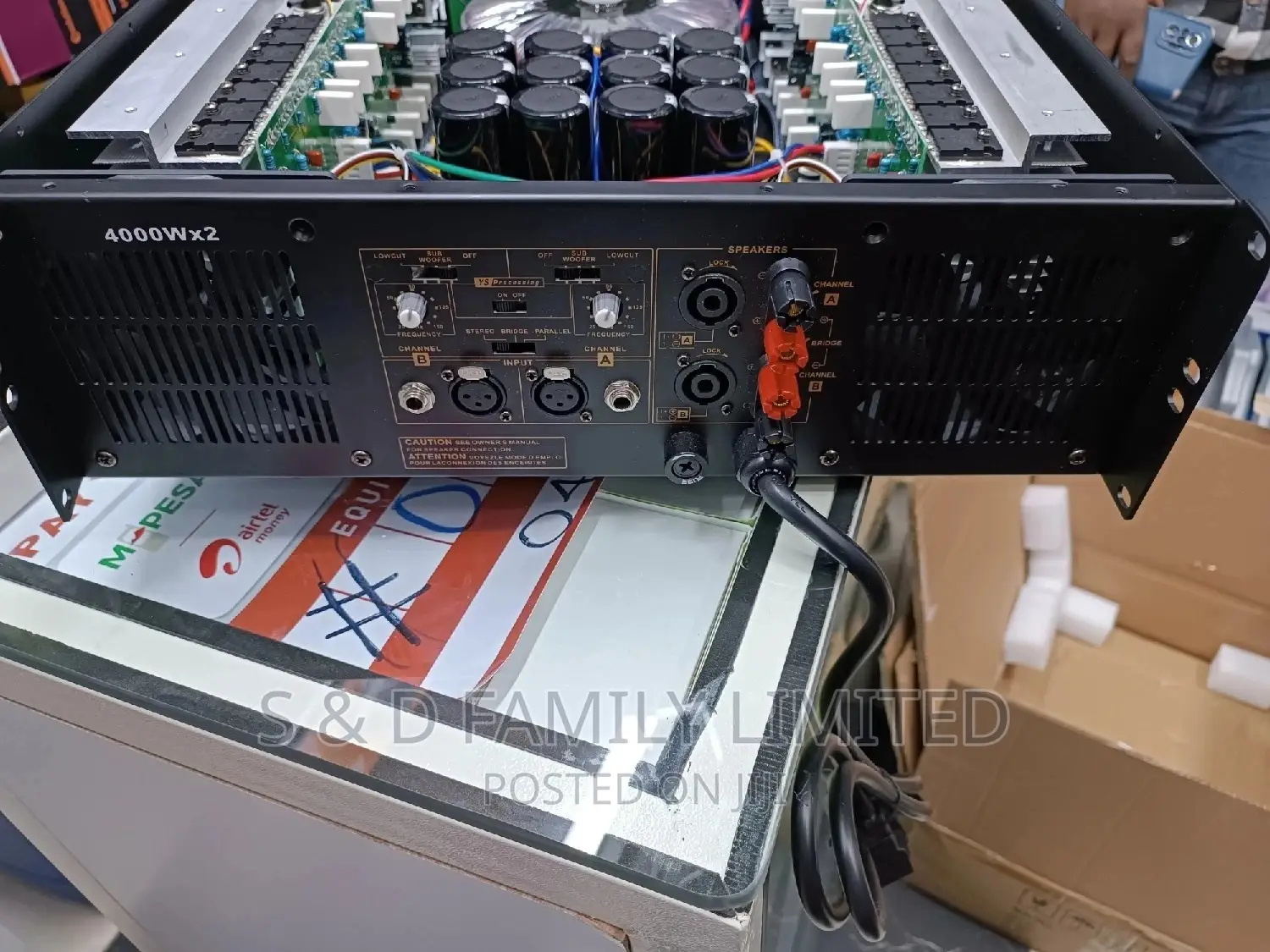 Yamaha P9500S Power Amplifier