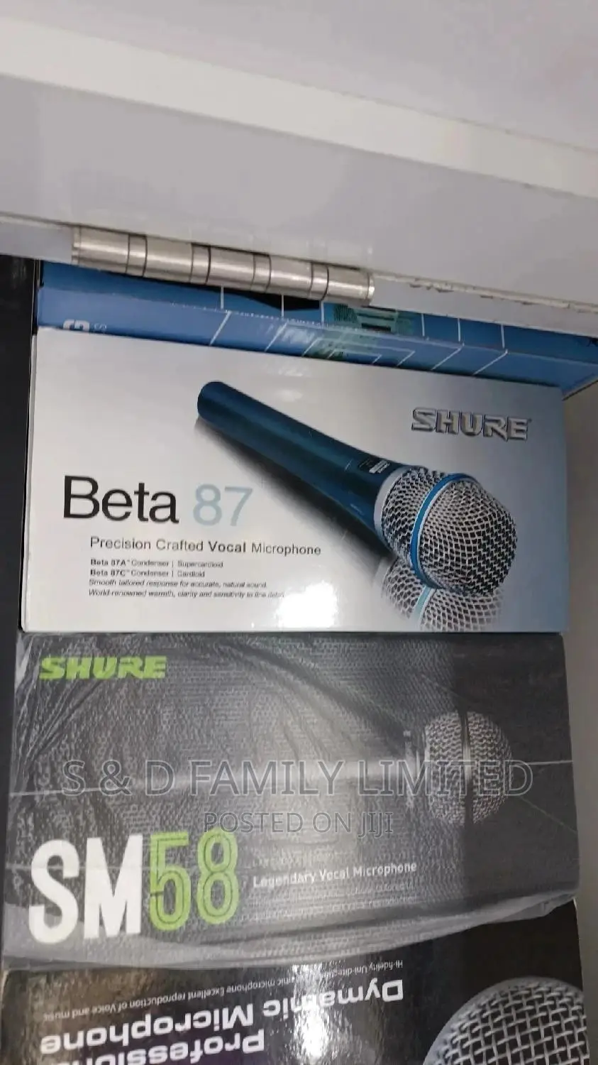 Beta 87 Shure Corded Microphone