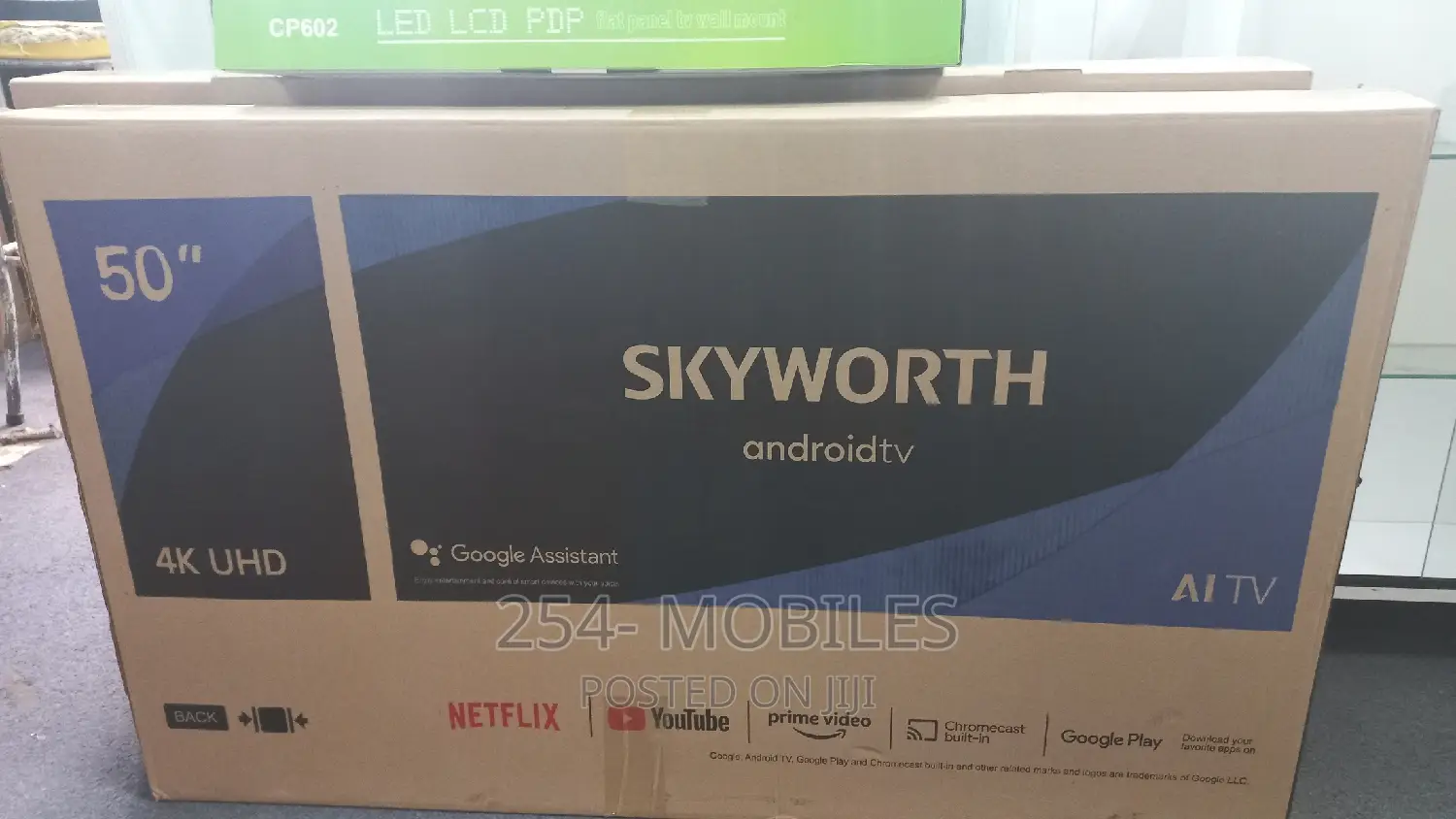 Skyworth 50 Inch 50g3a Uhd Android 10 Smart Tv -Playstore