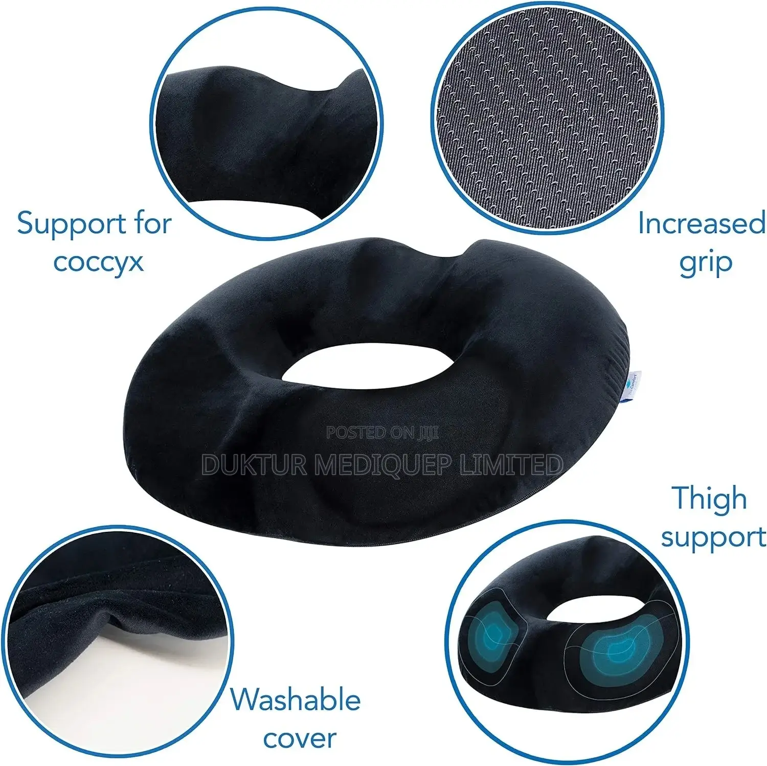 Memory Foam Donut Cushion