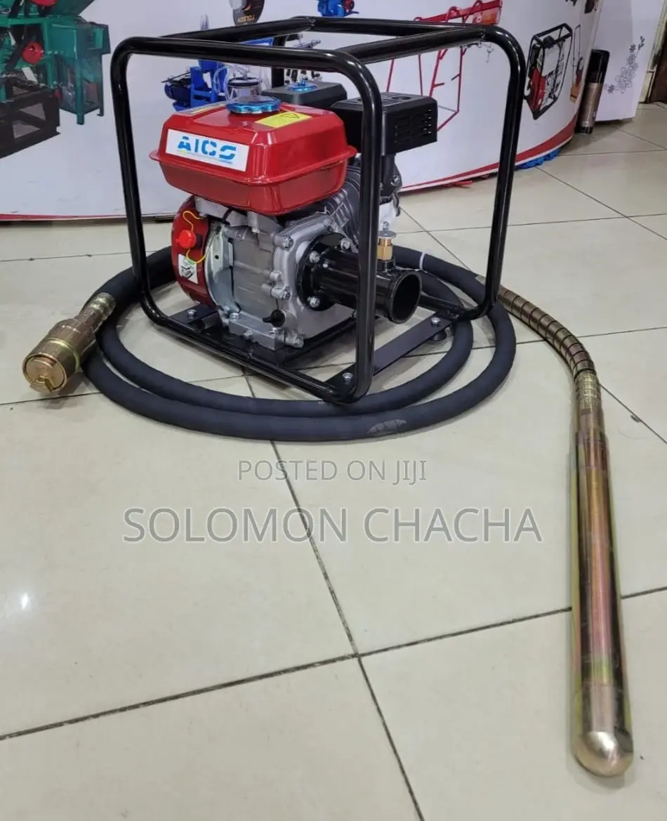 Aico Japan Petrol Poker Vibrator 7.5hp Complete With Shaft