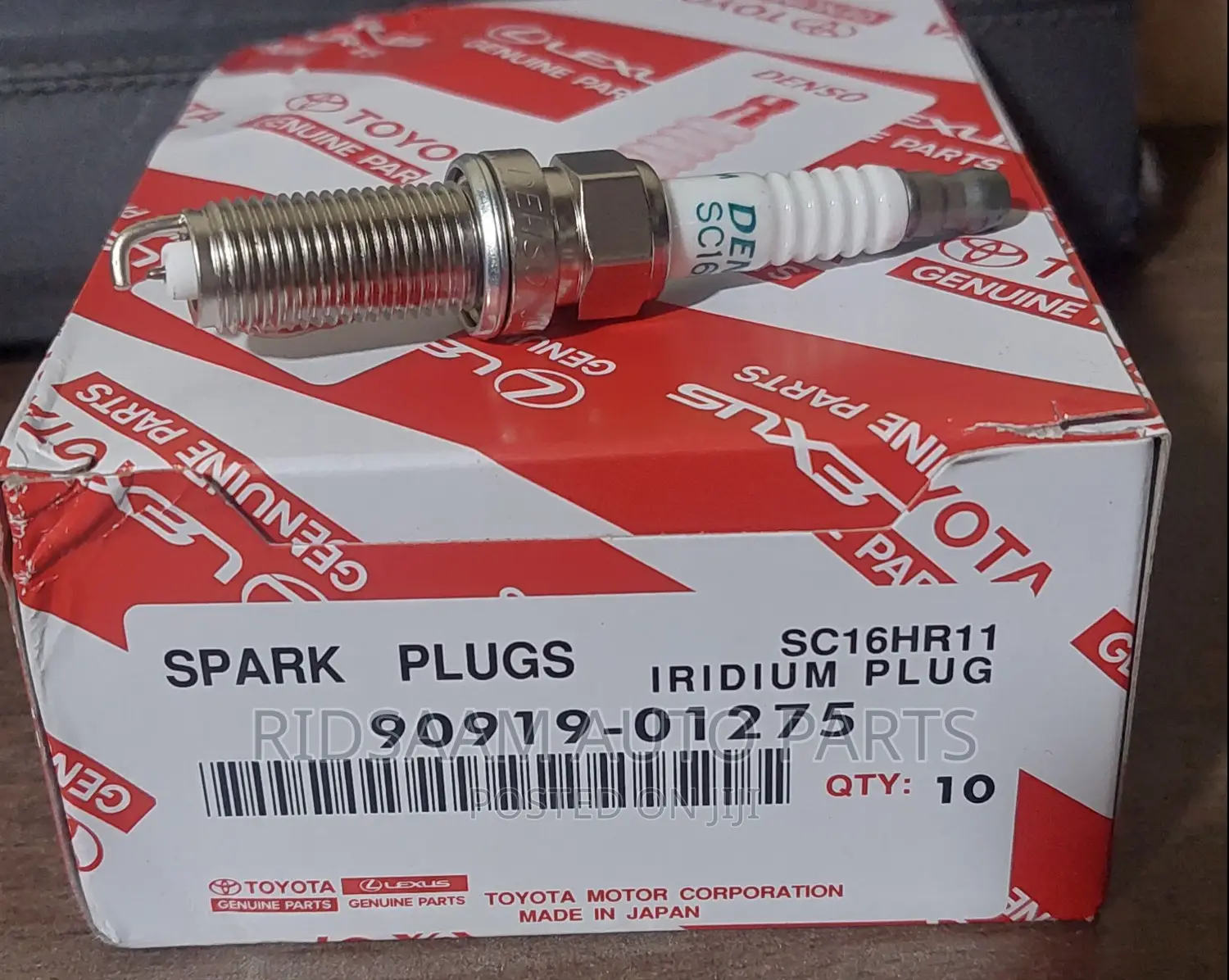 Denso Iridium Spark Plugs SC16HR11 Toyota