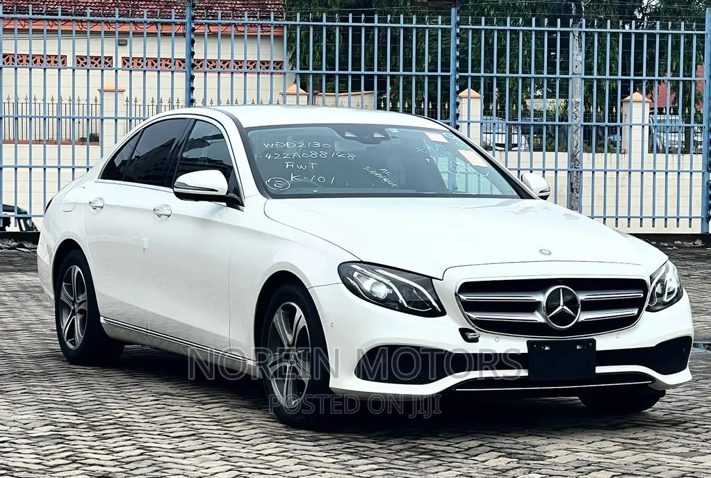 Mercedes-Benz E200 2017 White
