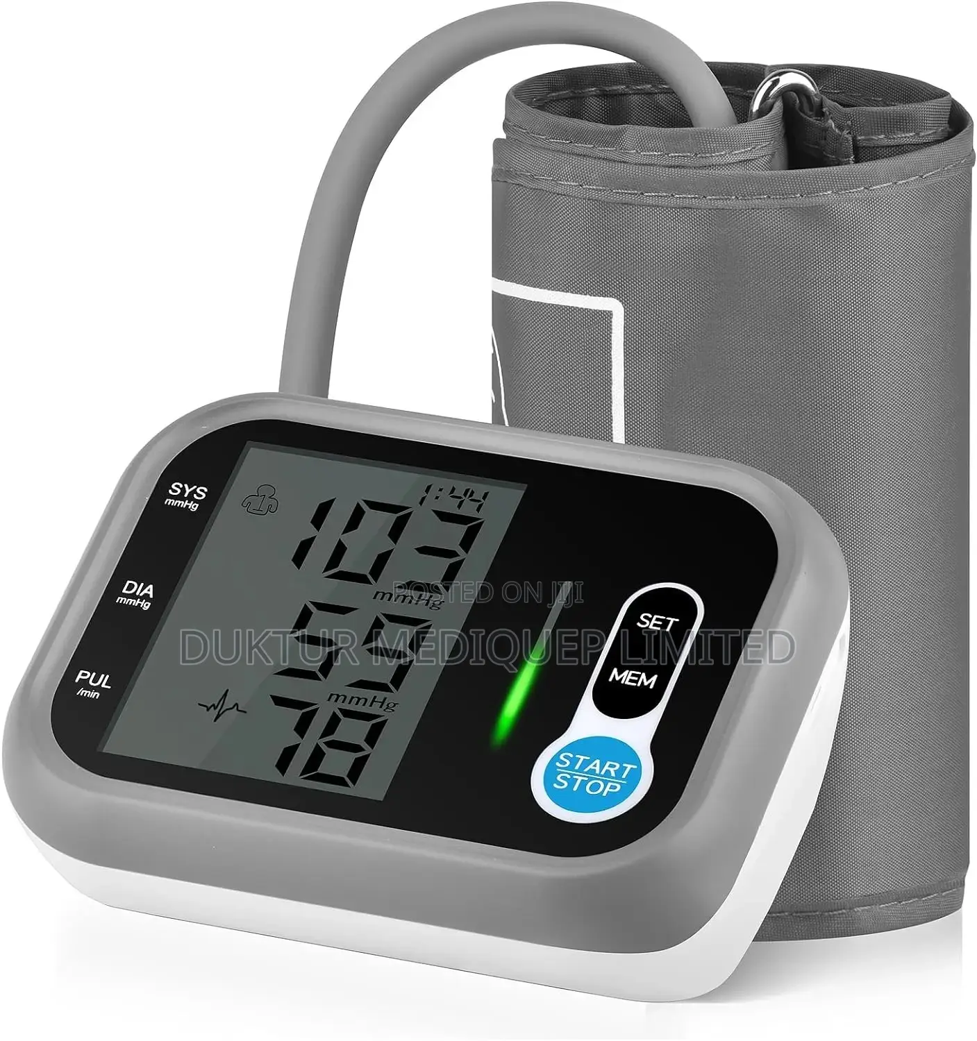 Digital Blood Pressure Machine With Oxymeter Hypertension