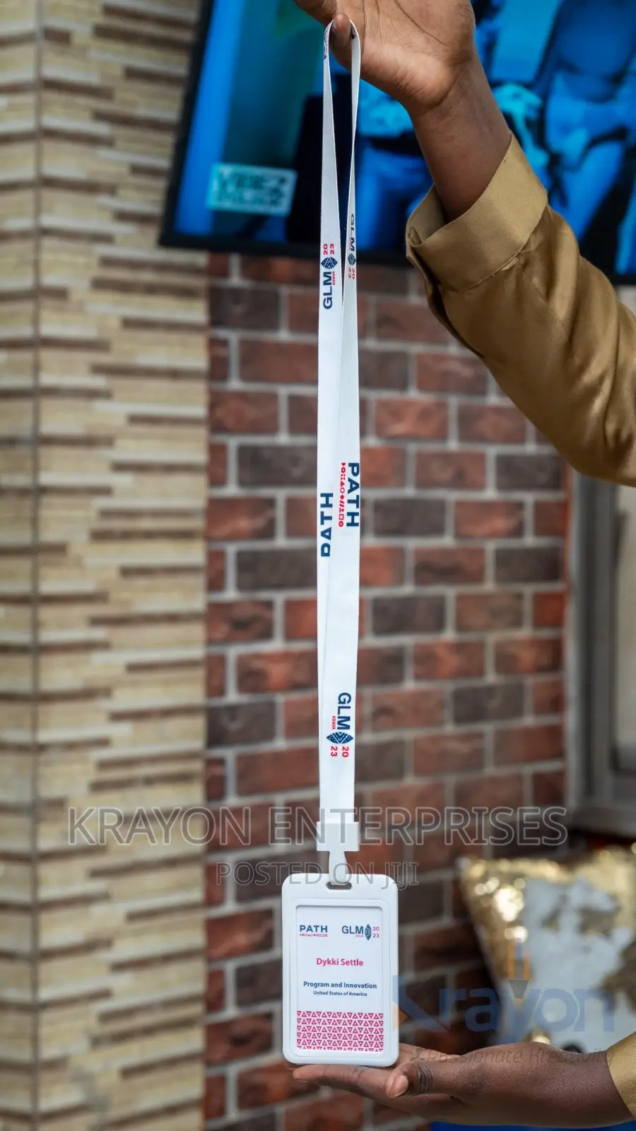 Sublimation Lanyard and Staff ID