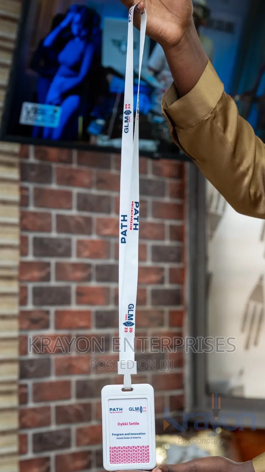 Sublimation Lanyard and Staff ID