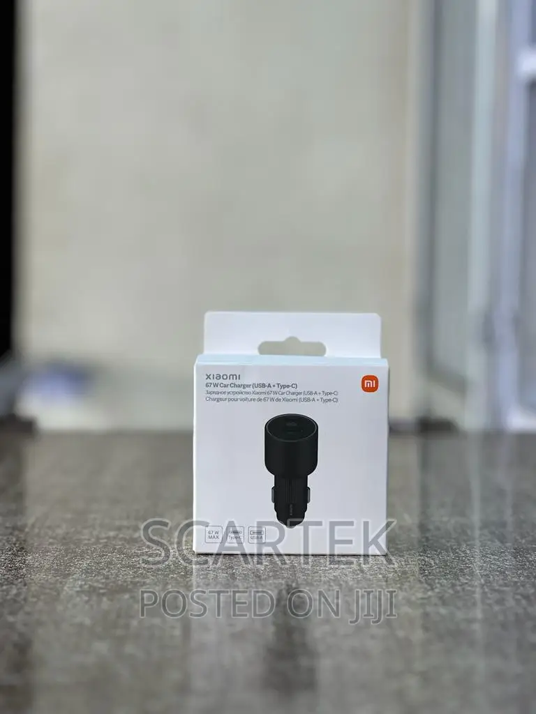 Xiaomi 67w Car Charger ( Usb-a +Type-C)