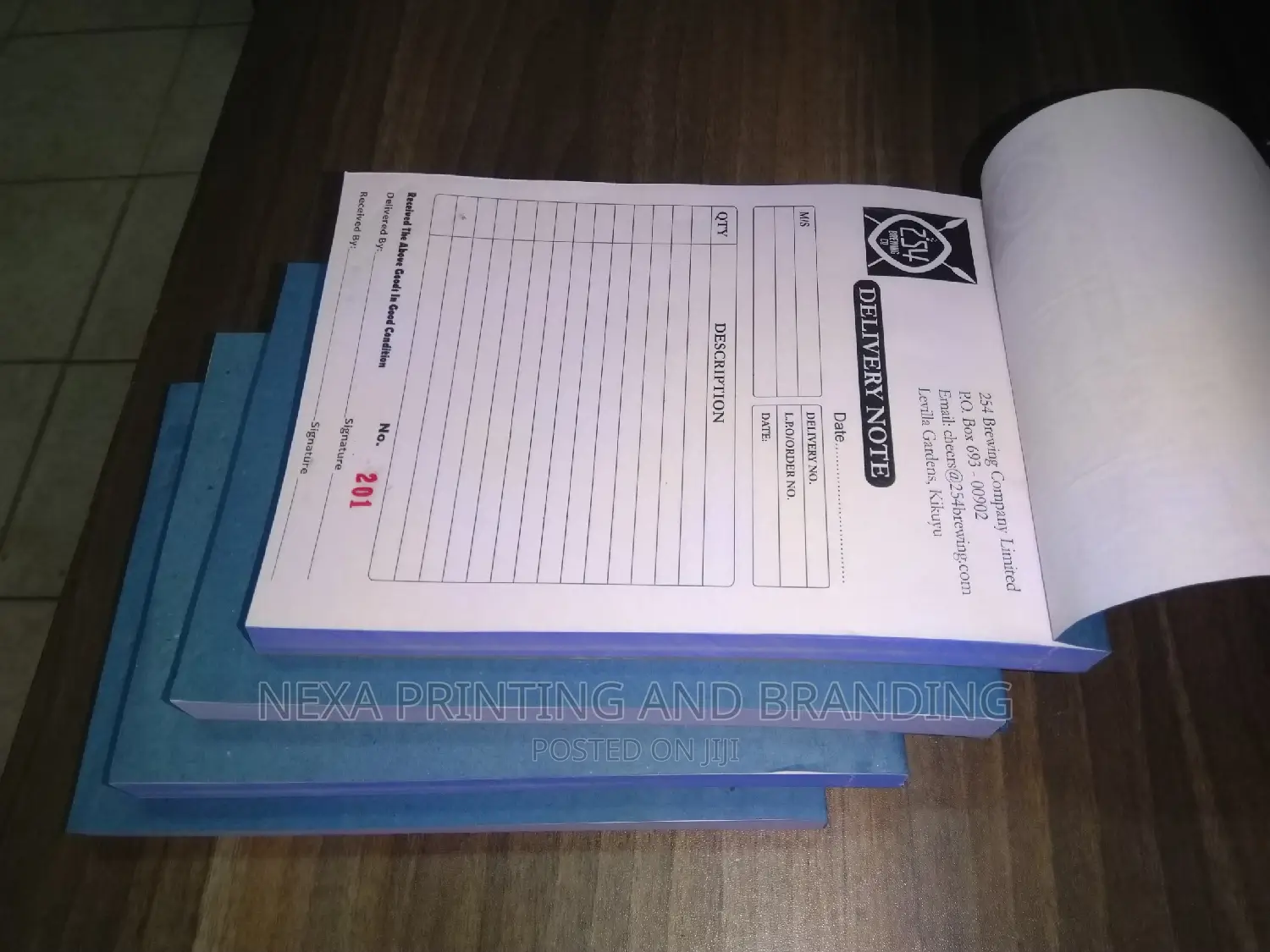 Delivery Notes