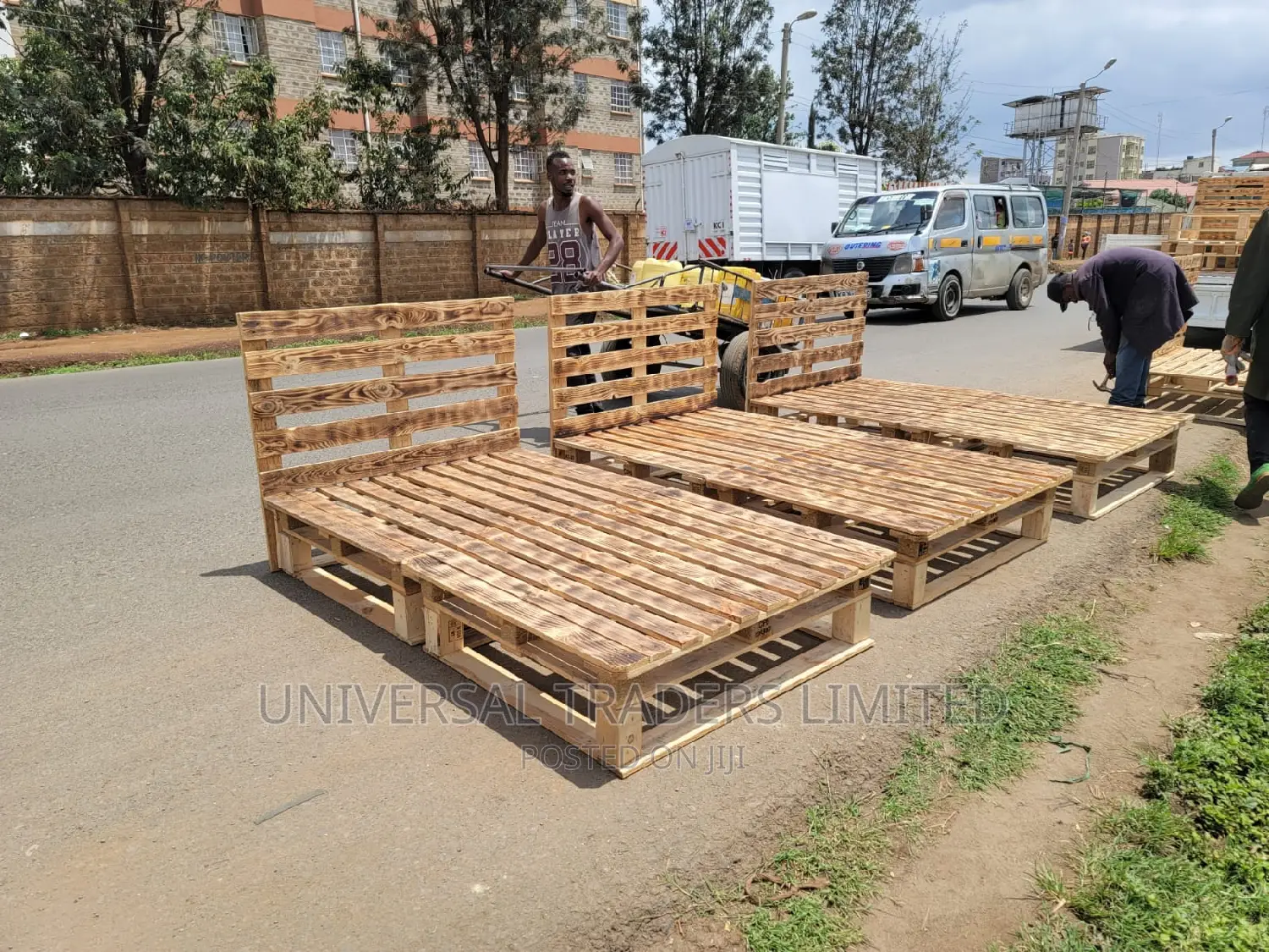 Pallets - DIY Detachable Pallet Bed - Blazed 4*6 Pallet Bed