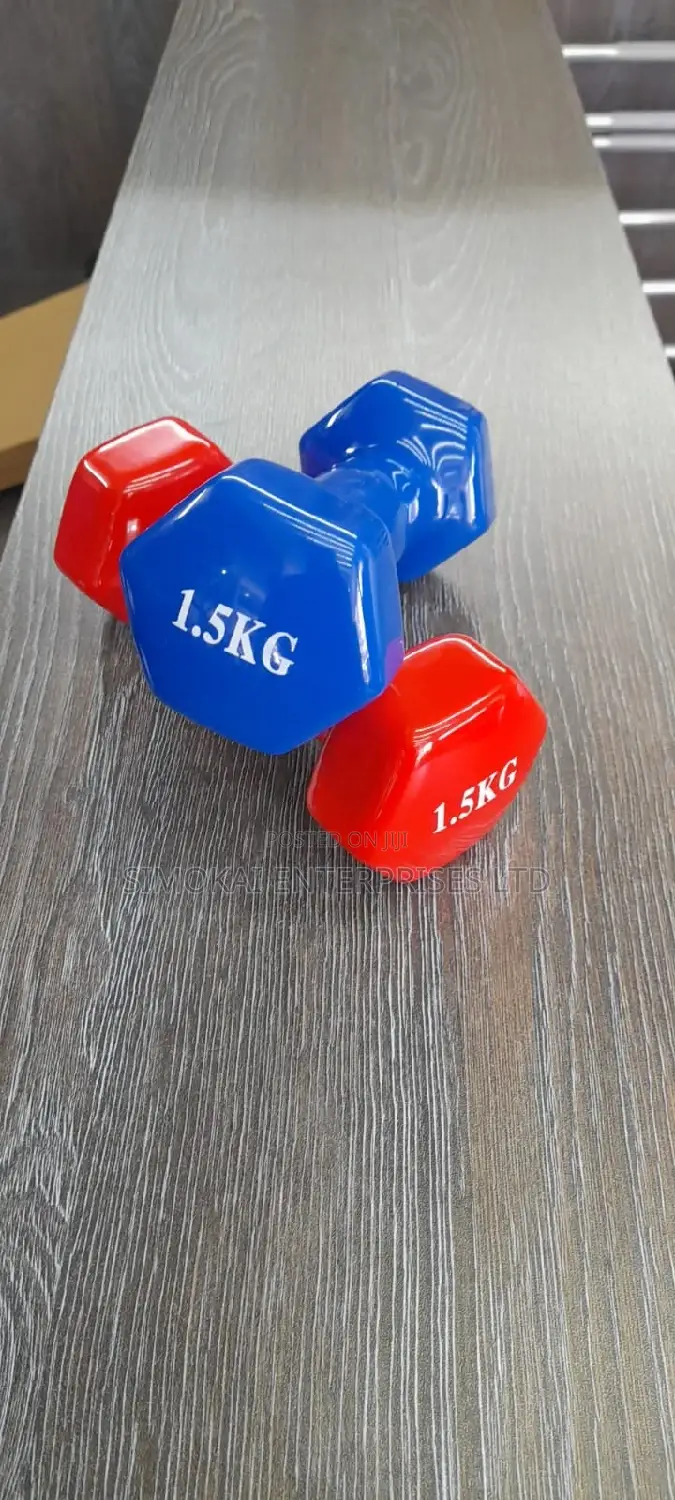 1.5kg Vynl Aerobic Dumbells Pair