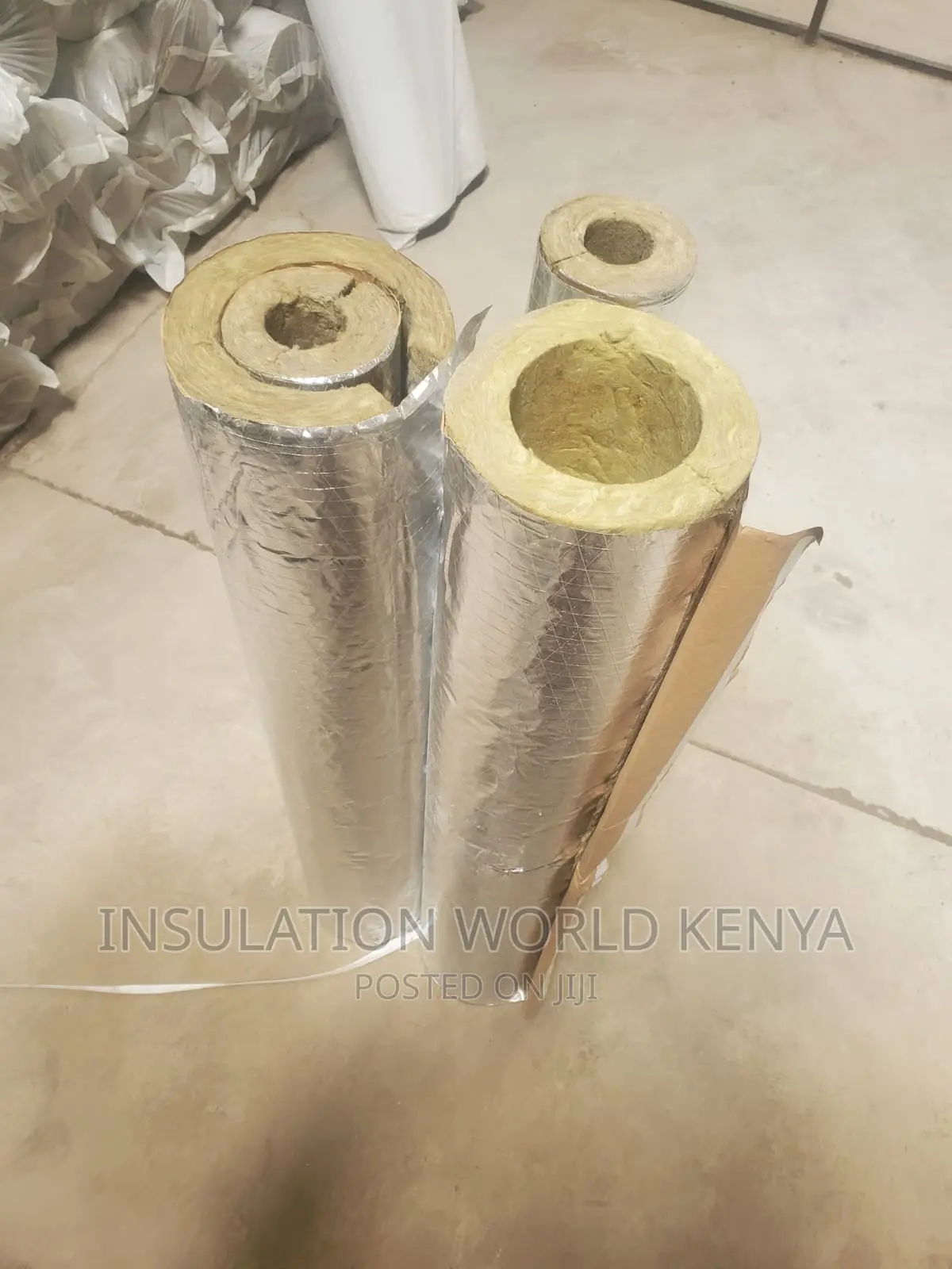 Preformed Rockwool Pipe Insulation 2"(62mm Diameter)