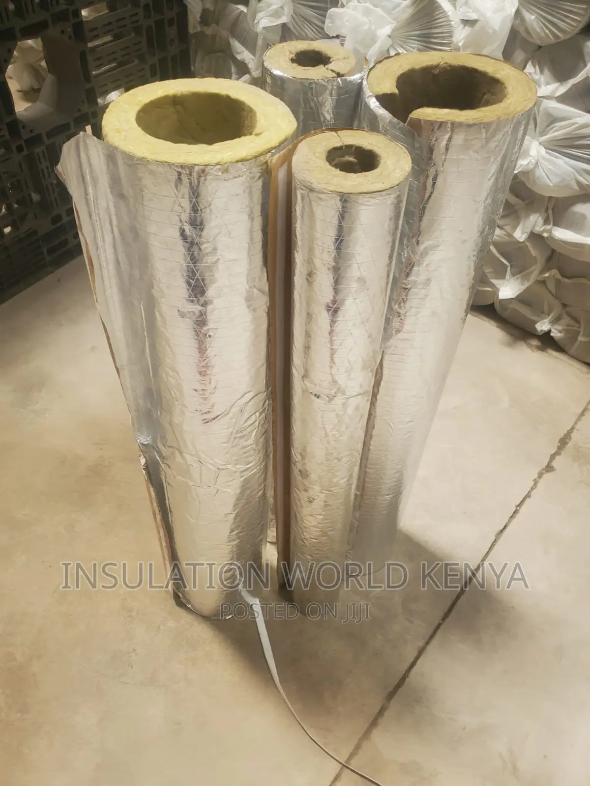 Preformed Rockwool Insulation Pipe 1"(35mm Diameter)