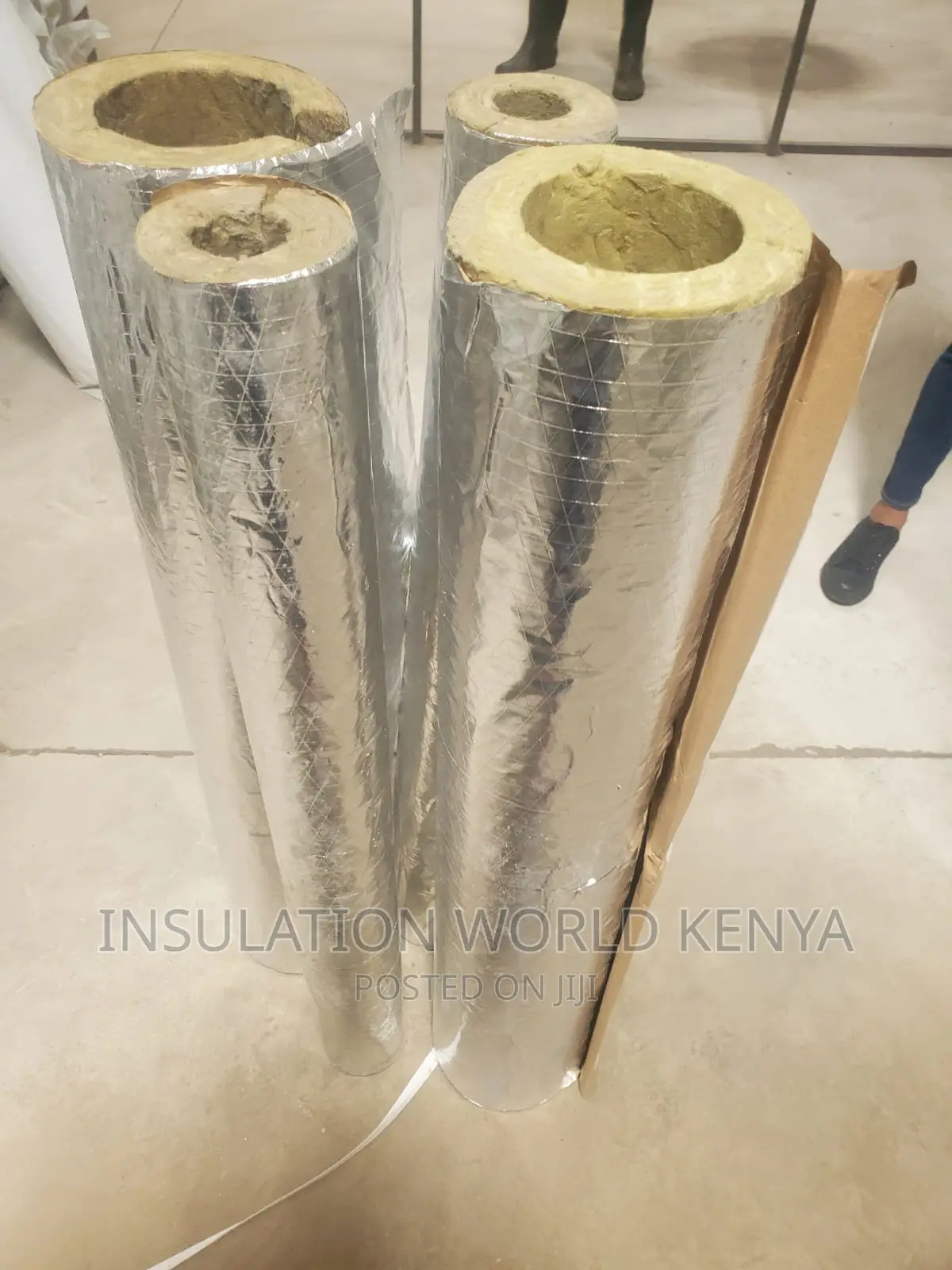 Preformed Pipe Lagging Insulation 1⁄2'' (23mm Diameter)