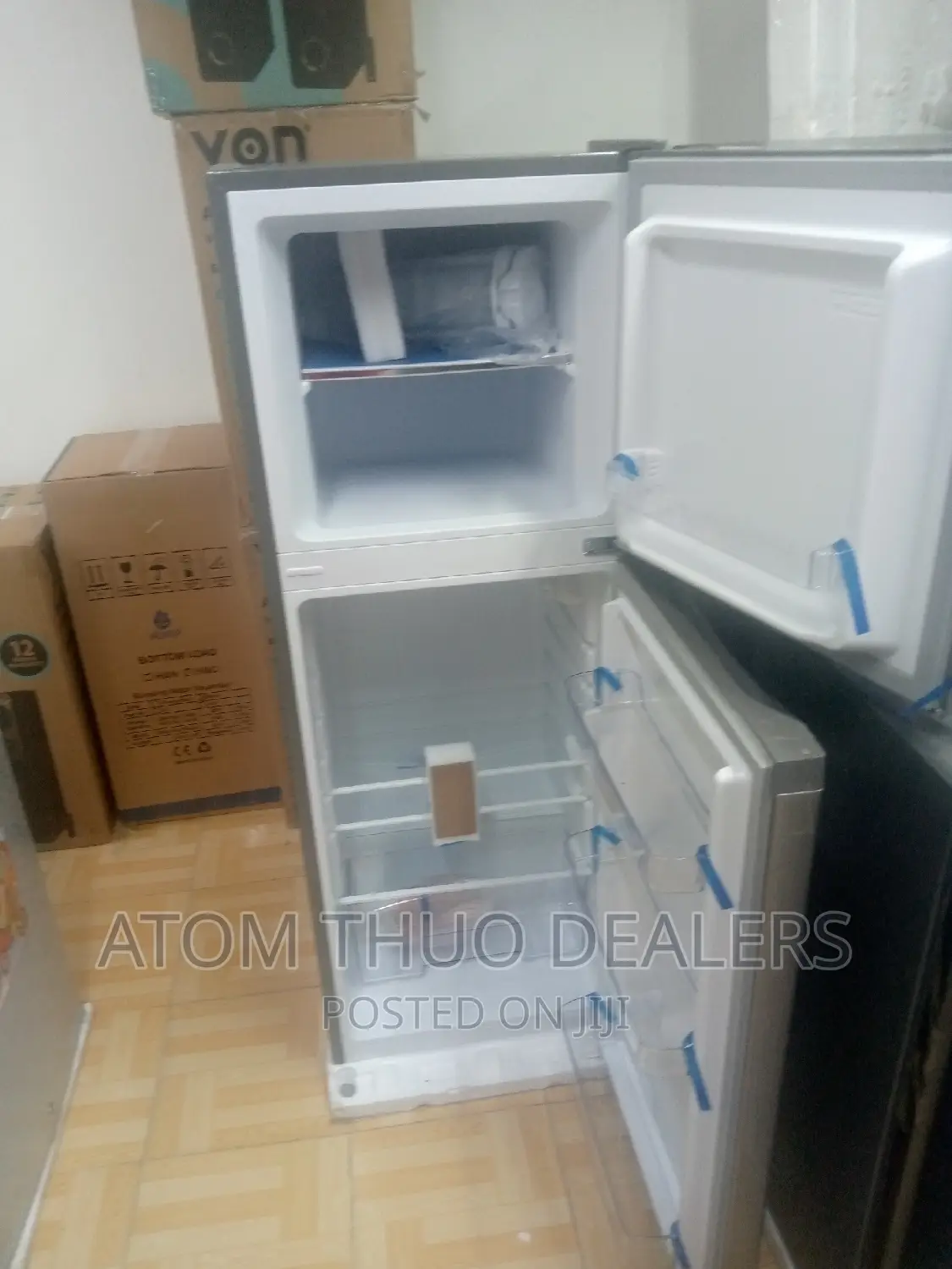 Mika 138 Litres Double Door Refrigerator