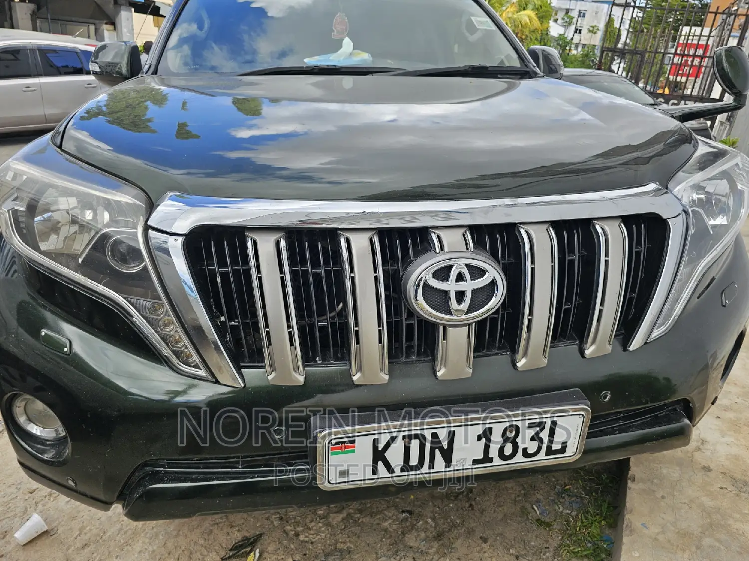 Toyota Land Cruiser Prado 2014 Burgundy
