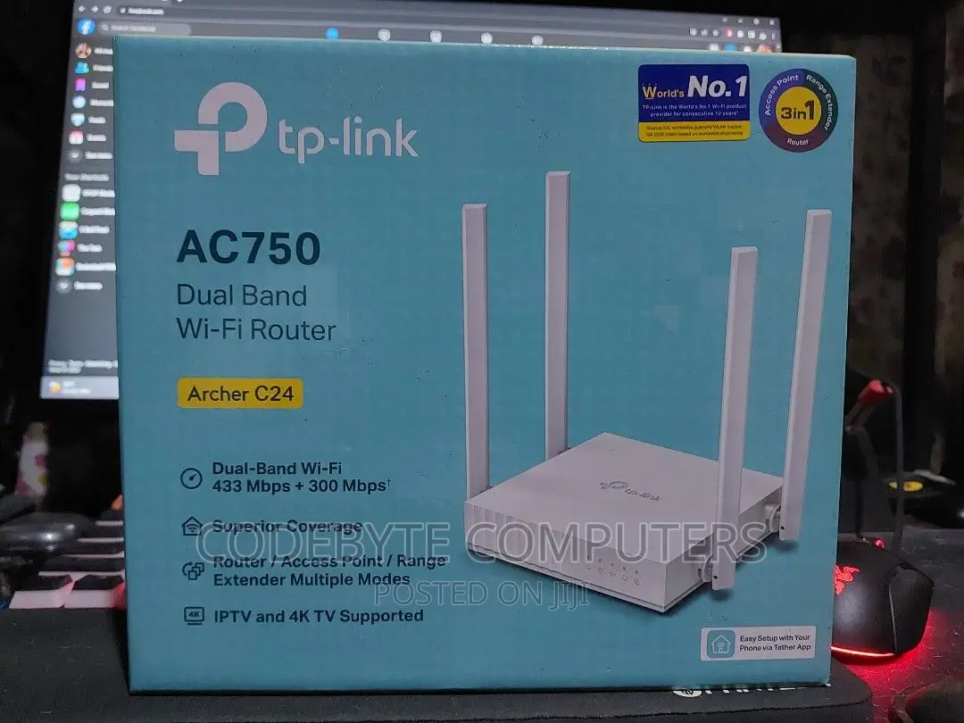 Tp-link Archer C24-ac750 Dual Band Router (Tl-archer-c24