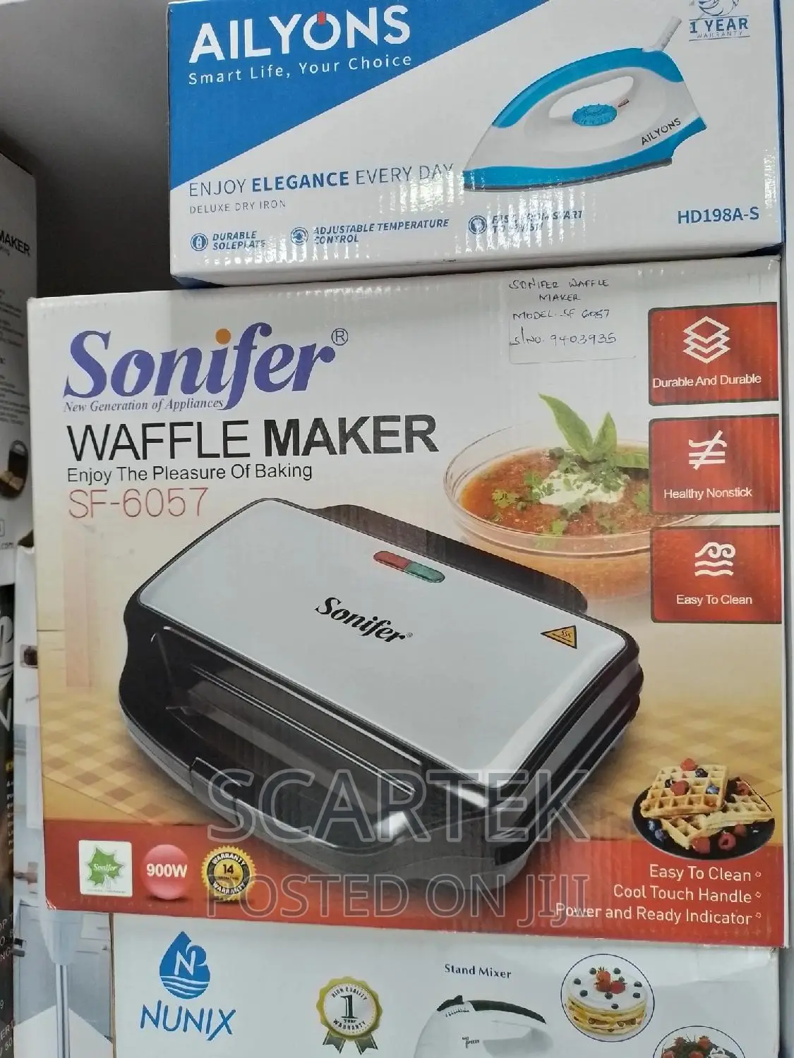 Sonifer Waffle Maker Sf-6057