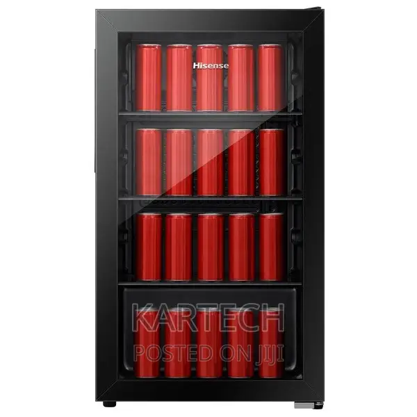 91L Hisense JC-94 Glass Door Beverage Cooler