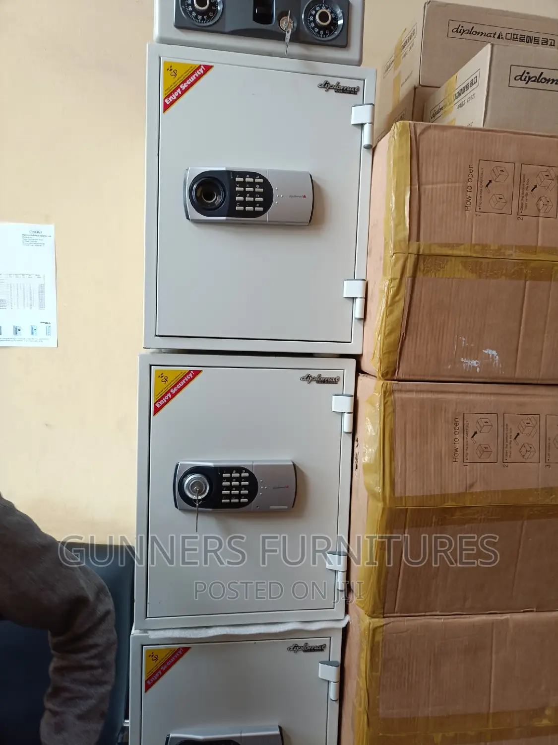 Fireproof Safe Boxes Safe Box 54cm