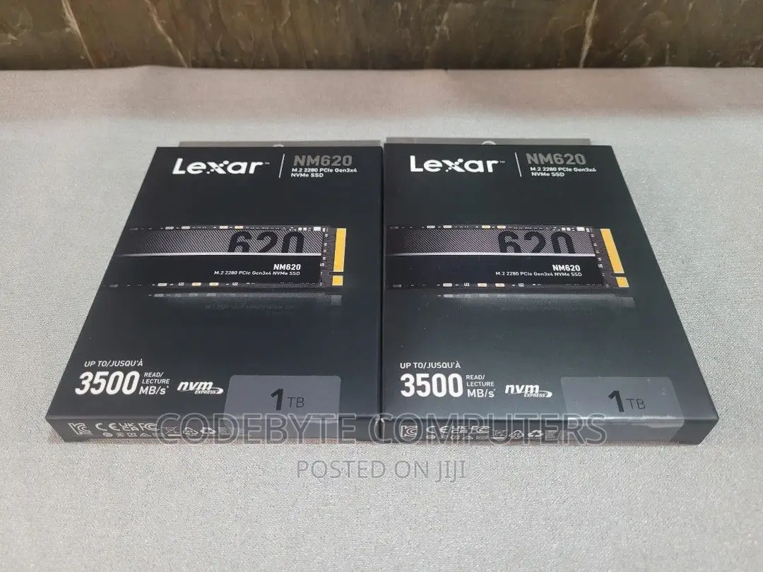 Lexar Lnm620 Internal SSD M.2 Pcie Gen 3*4 Nvme 2280 - 1tb
