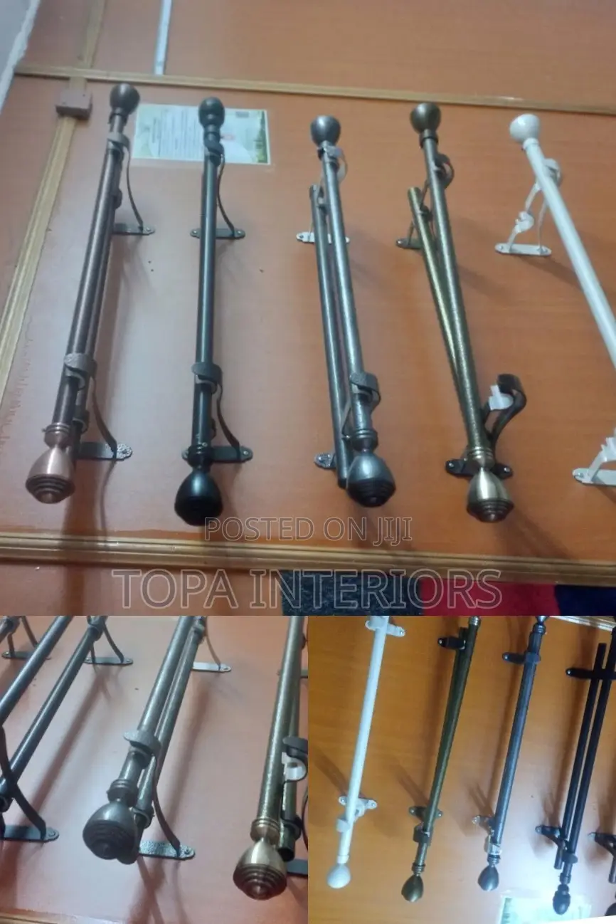Strong Locally Fabricated Powder Coated Curtain Rods