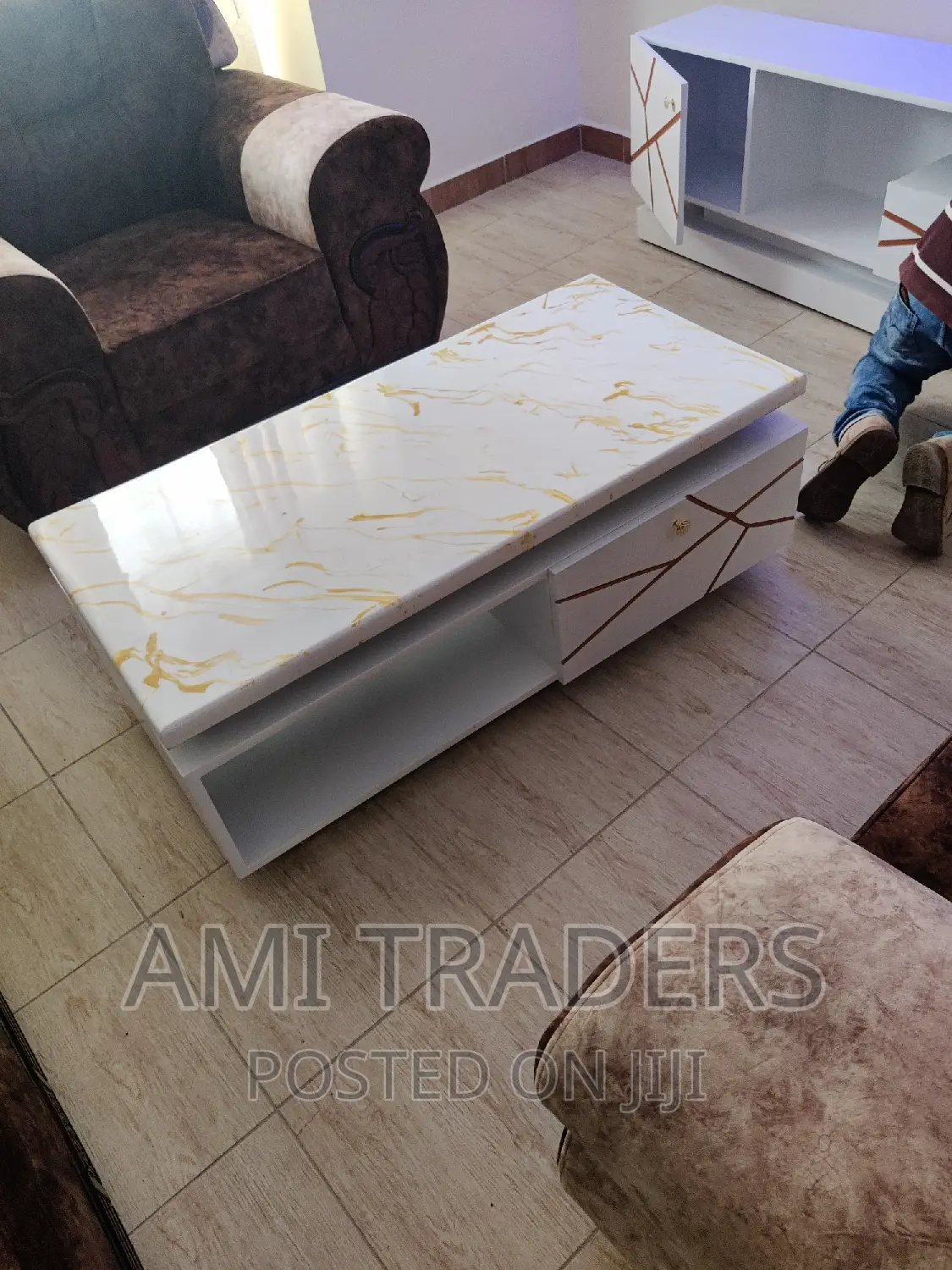 Marble Top Coffee Table