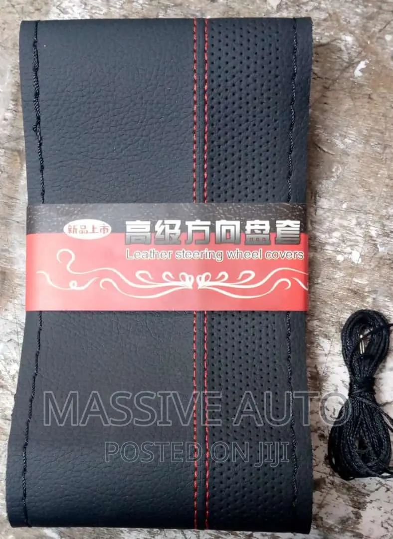 Buy Leather Stiches Wheel Cover/ Stiches Wheel Cover