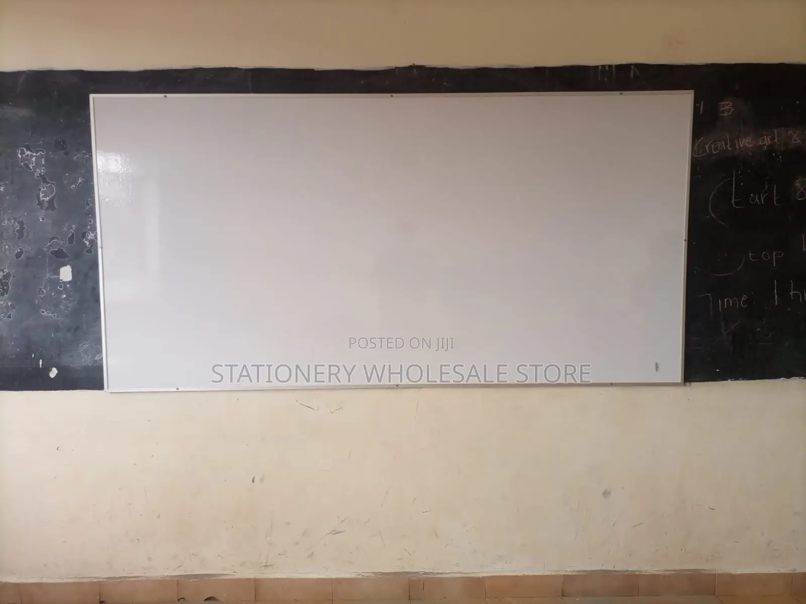 Whiteboards for Schools 8x4 Heavy Duty With Installation