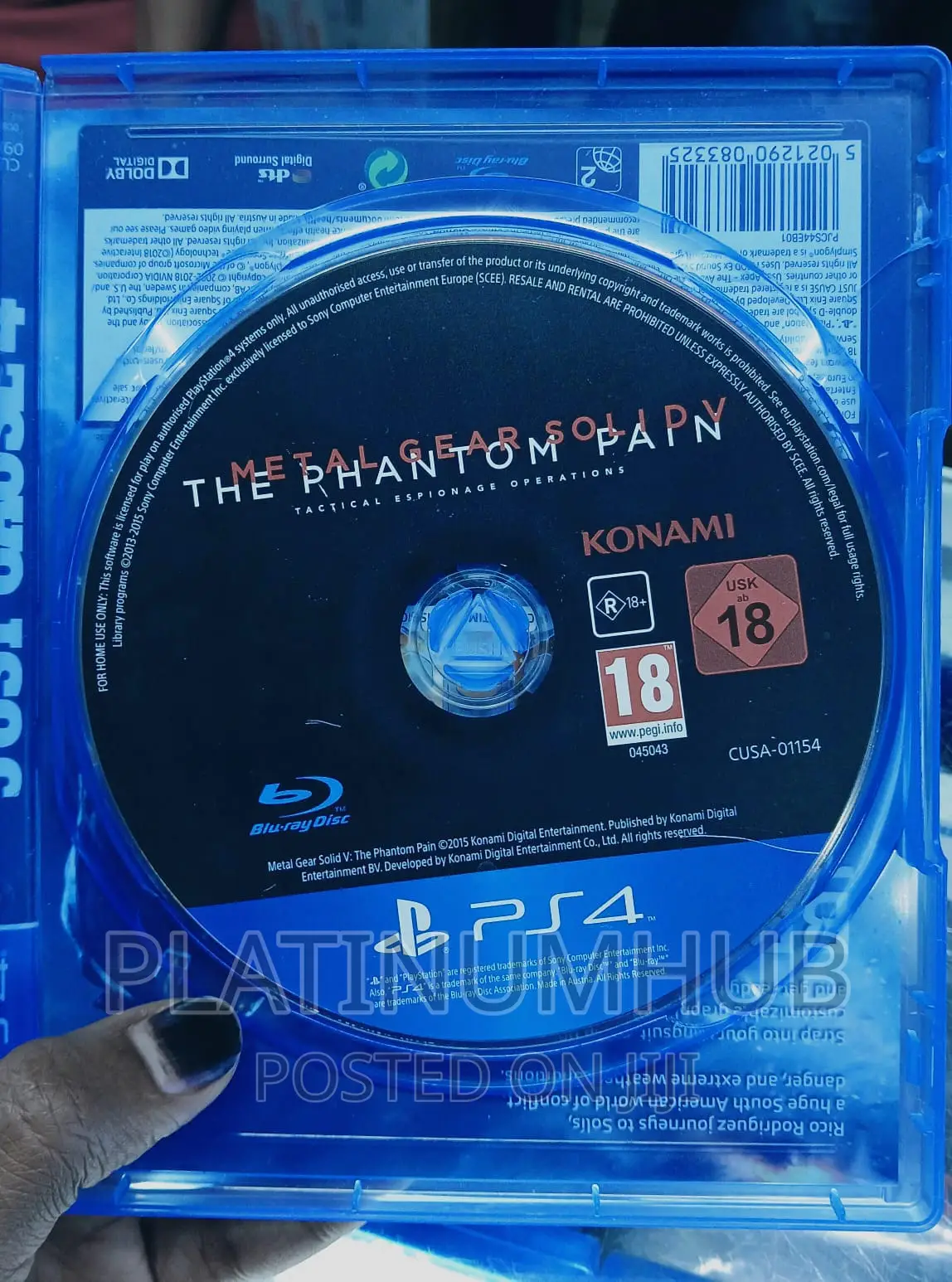 Ps 4 Metal Gear Solipy