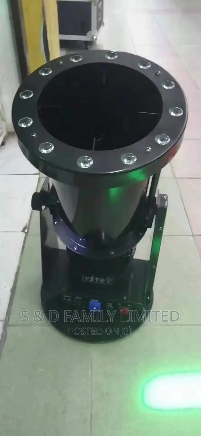 DMX 512 LED CONFETTI Launcher Machine