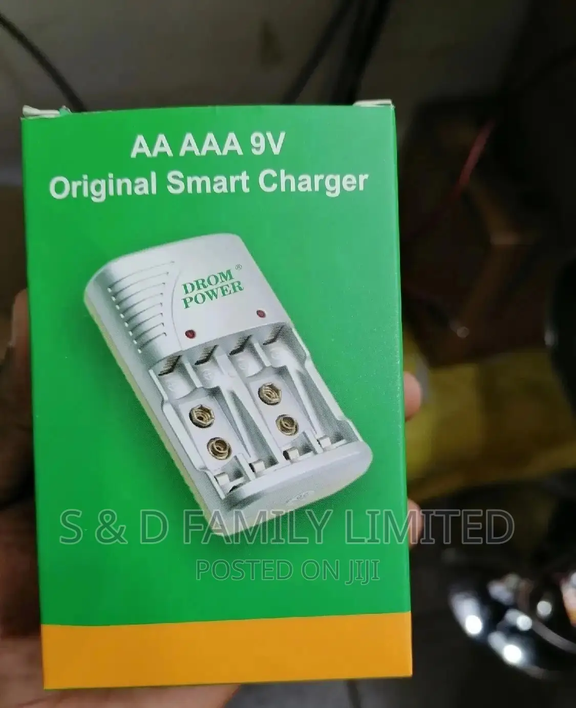 Drom Power AA AAA 9V Original Smart Charger